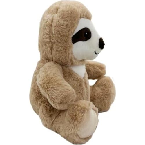 Pereza de Peluche Beige Anico 25.4 cm con Ojos Bordados
