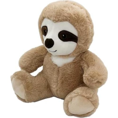 Pereza de Peluche Beige Anico 25.4 cm con Ojos Bordados
