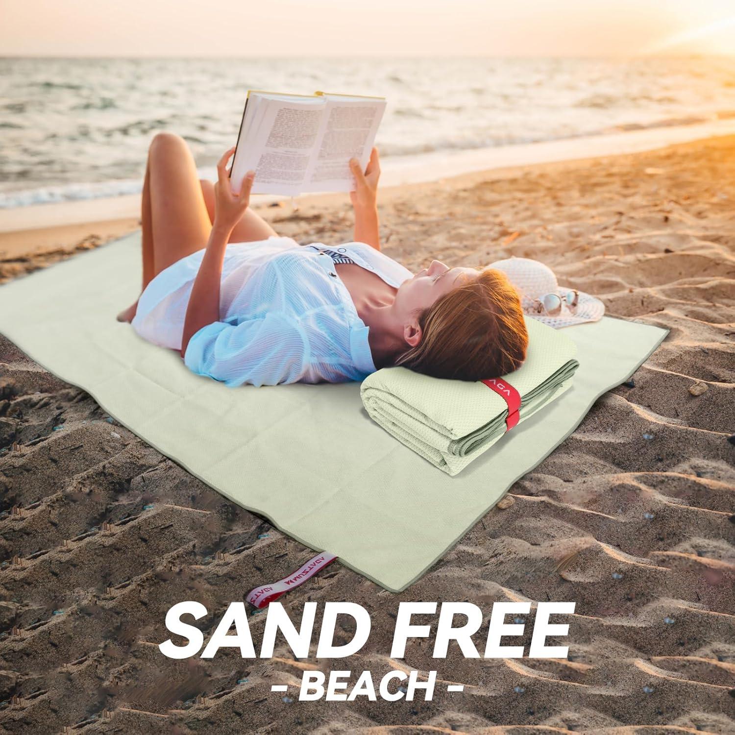 Toalla de Playa Muztaga Microfibra 152x76 cm Secado Rápido