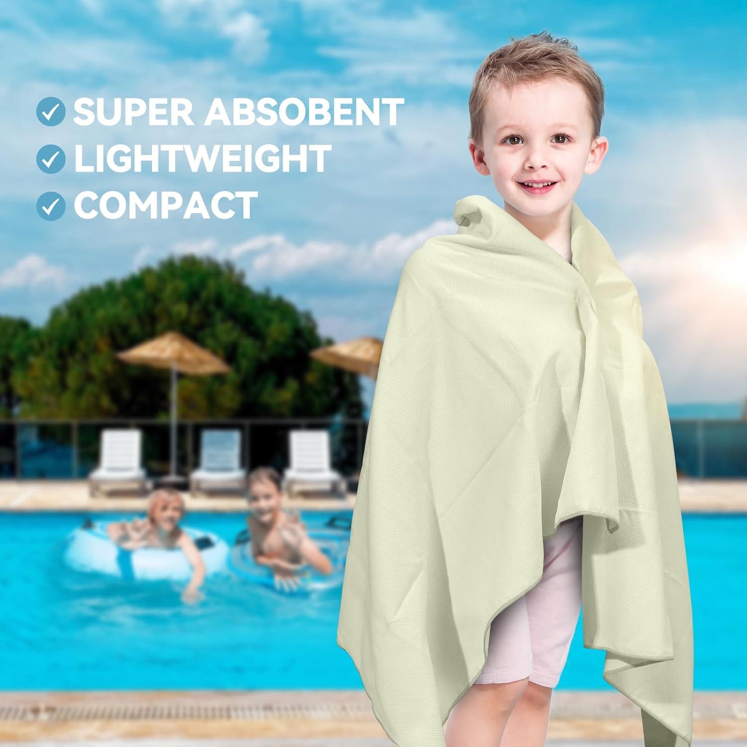 Toalla de Playa Muztaga Microfibra 152x76 cm Secado Rápido