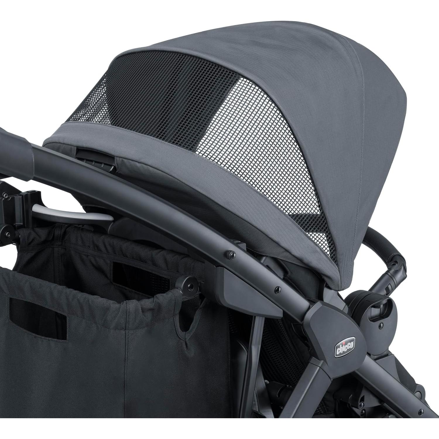 Cochecito Modular Chicco Corso Flex - Negro, Convertible Doble