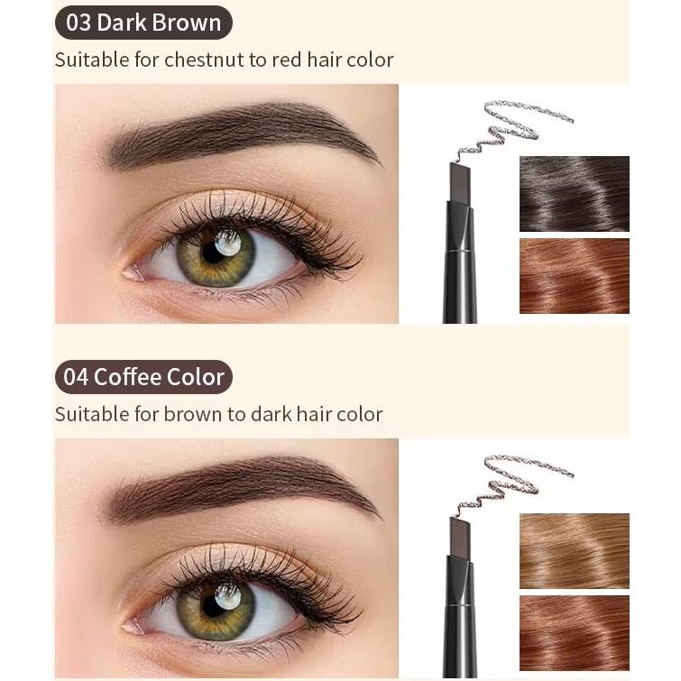 Lápiz de Cejas The Original Brow Wand Marrón Oscuro - Doble Extremo