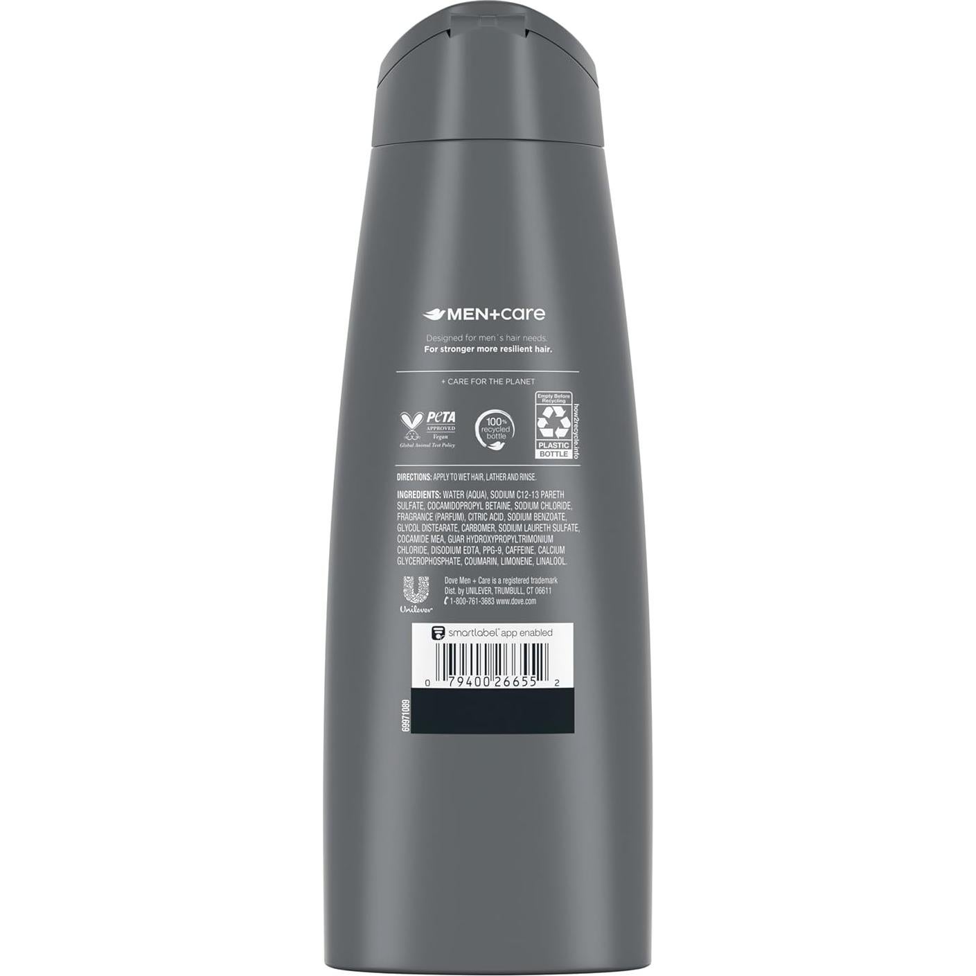 Dove Hombres + Cuidado Champú y Acondicionador 2 en 1 340 ml