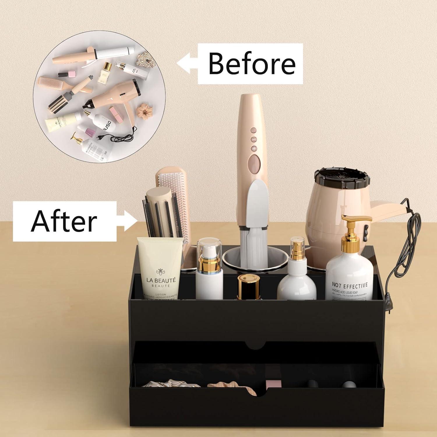 Organizador de Herramientas para el Cabello NIUBEE Negro