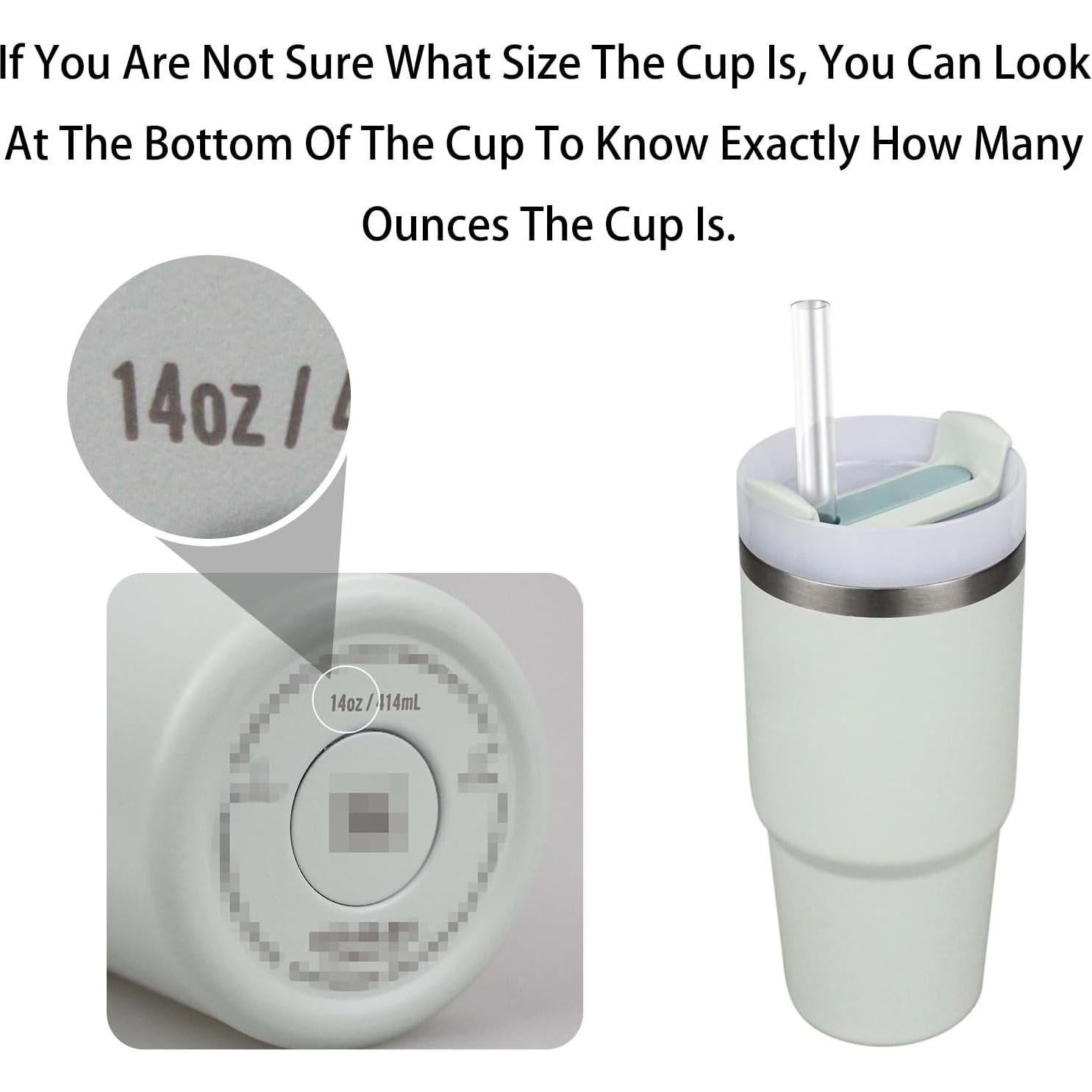 Popotes Reemplazo KLOWOAH para Vaso Stanley 14oz - 6 Piezas