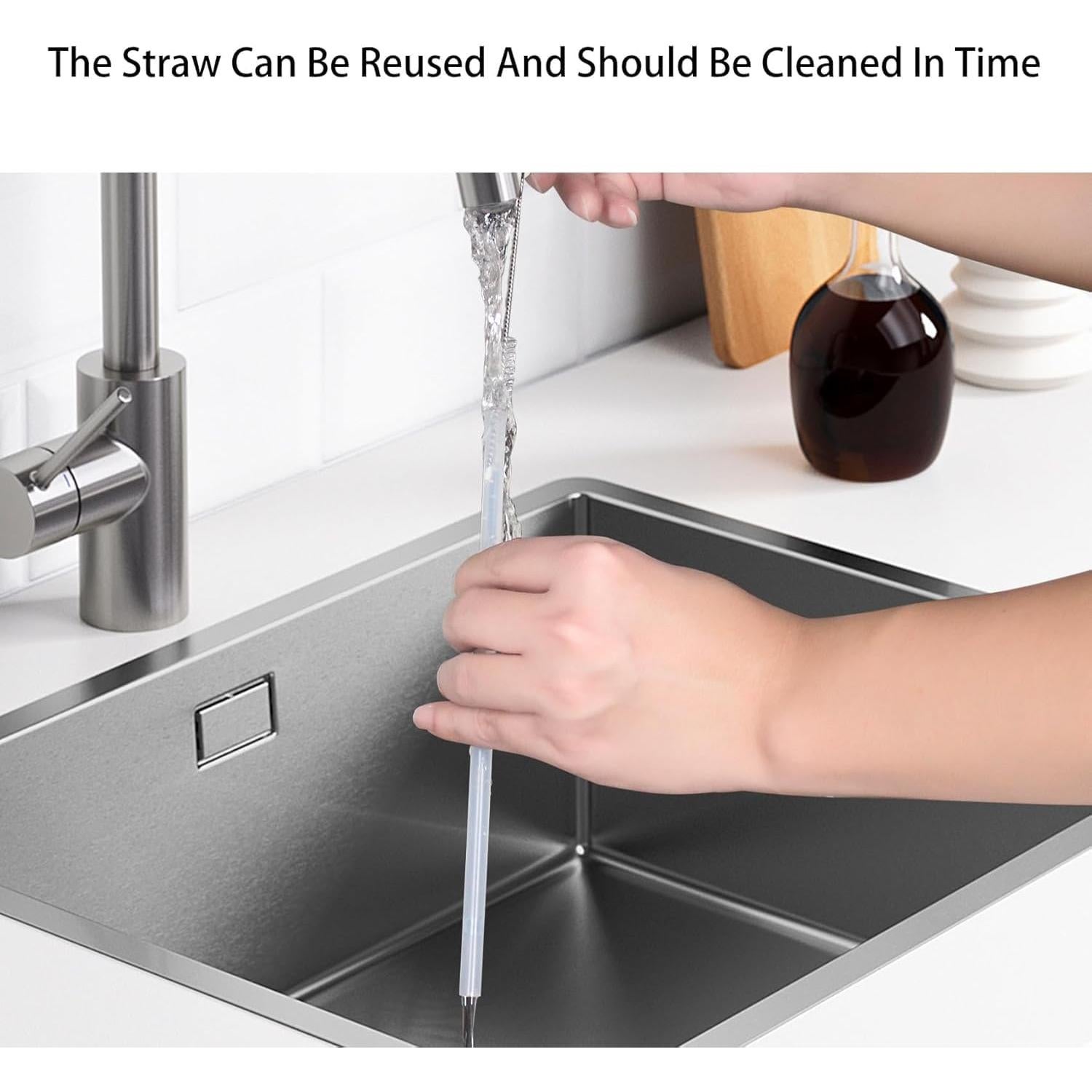 Popotes Reemplazo KLOWOAH para Vaso Stanley 14oz - 6 Piezas