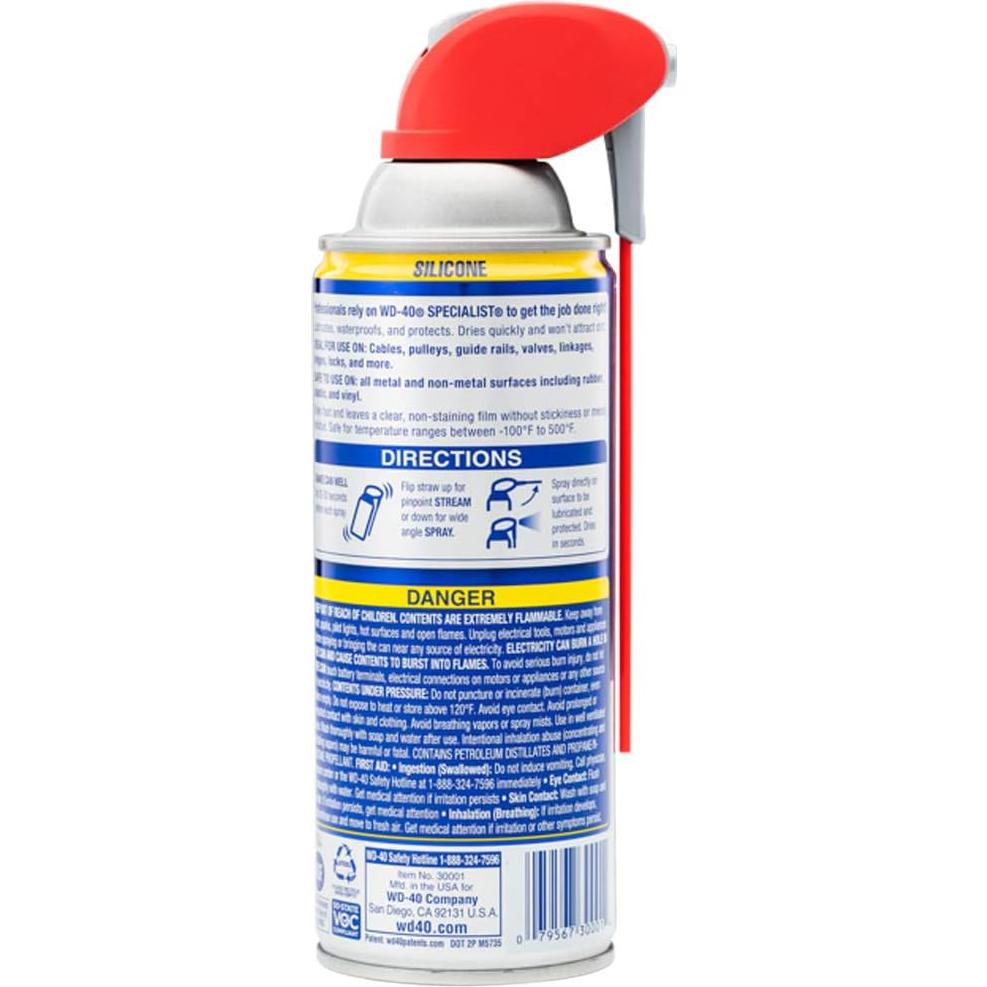 WD-40 Multiuso 1 Galón + Lubricante Silicona 11 Oz