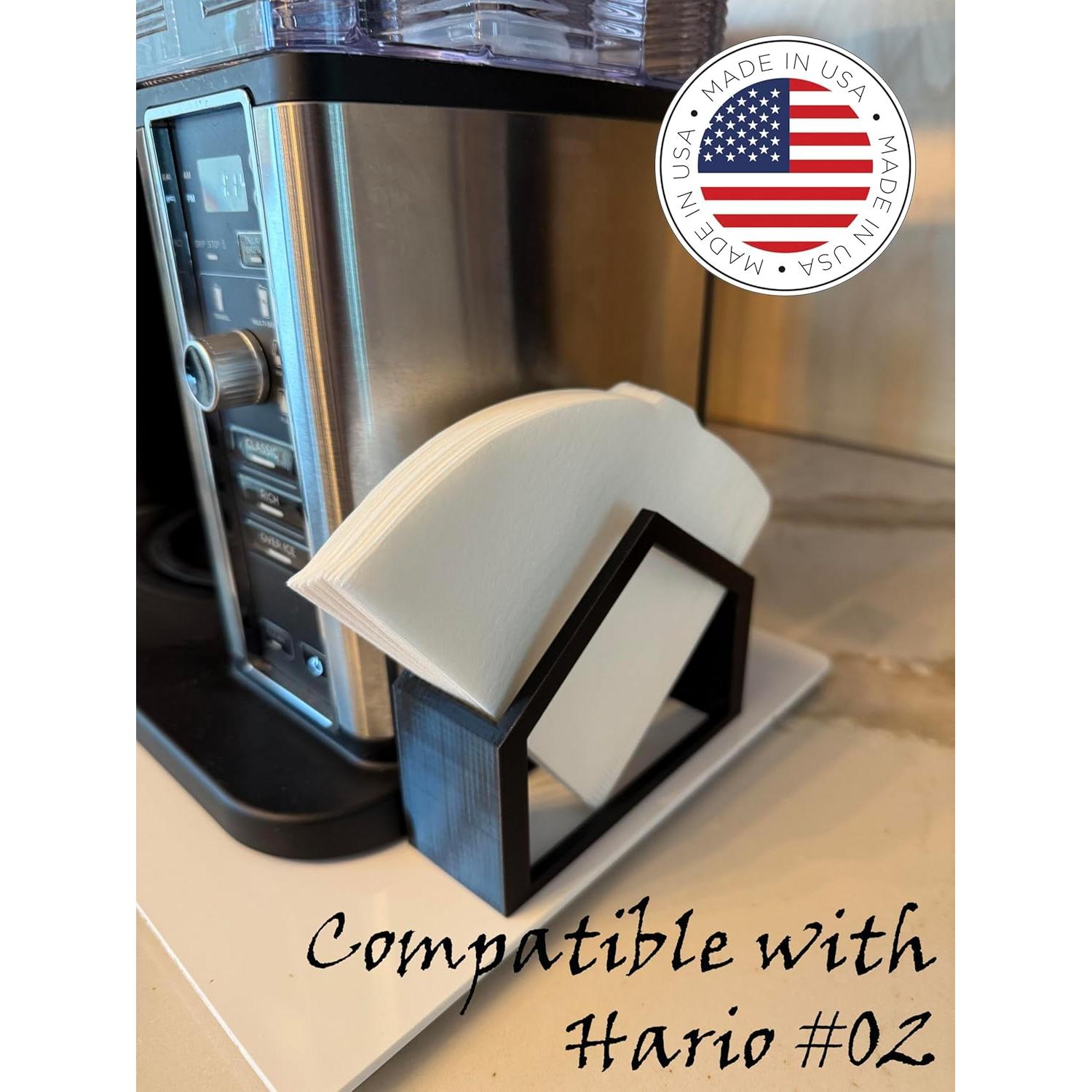 Soporte para Filtros de Café DAM Merch V60 Negro 80 Filtros