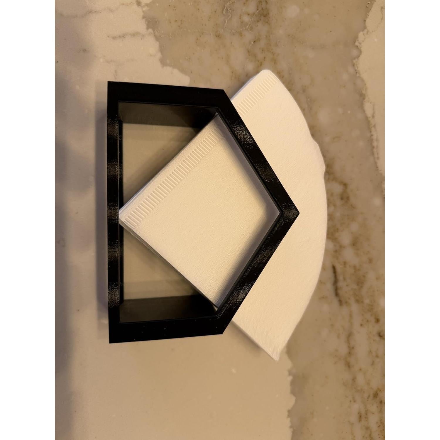 Soporte para Filtros de Café DAM Merch V60 Negro 80 Filtros