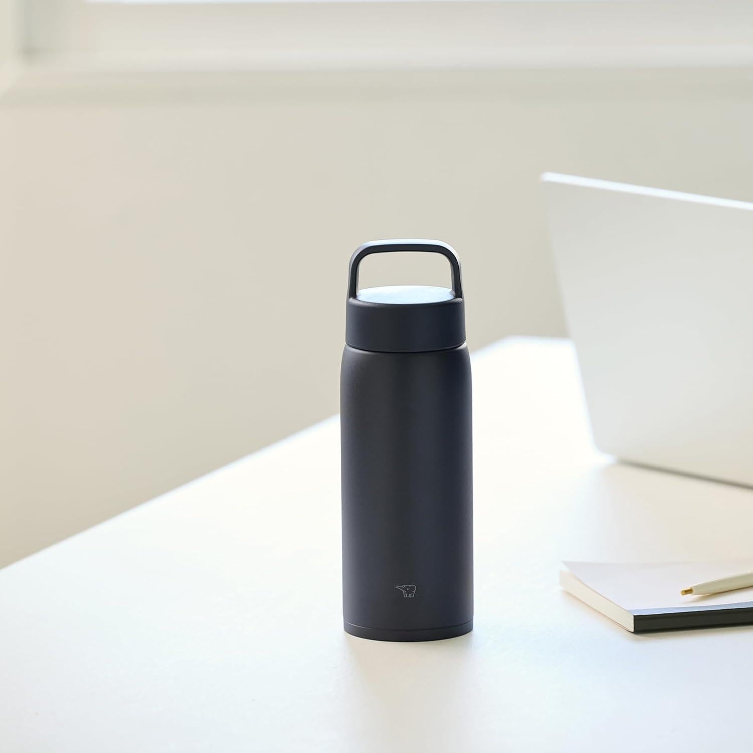 Taza de Acero Inoxidable Zojirushi SU-DA 0.8L Negro Carbón