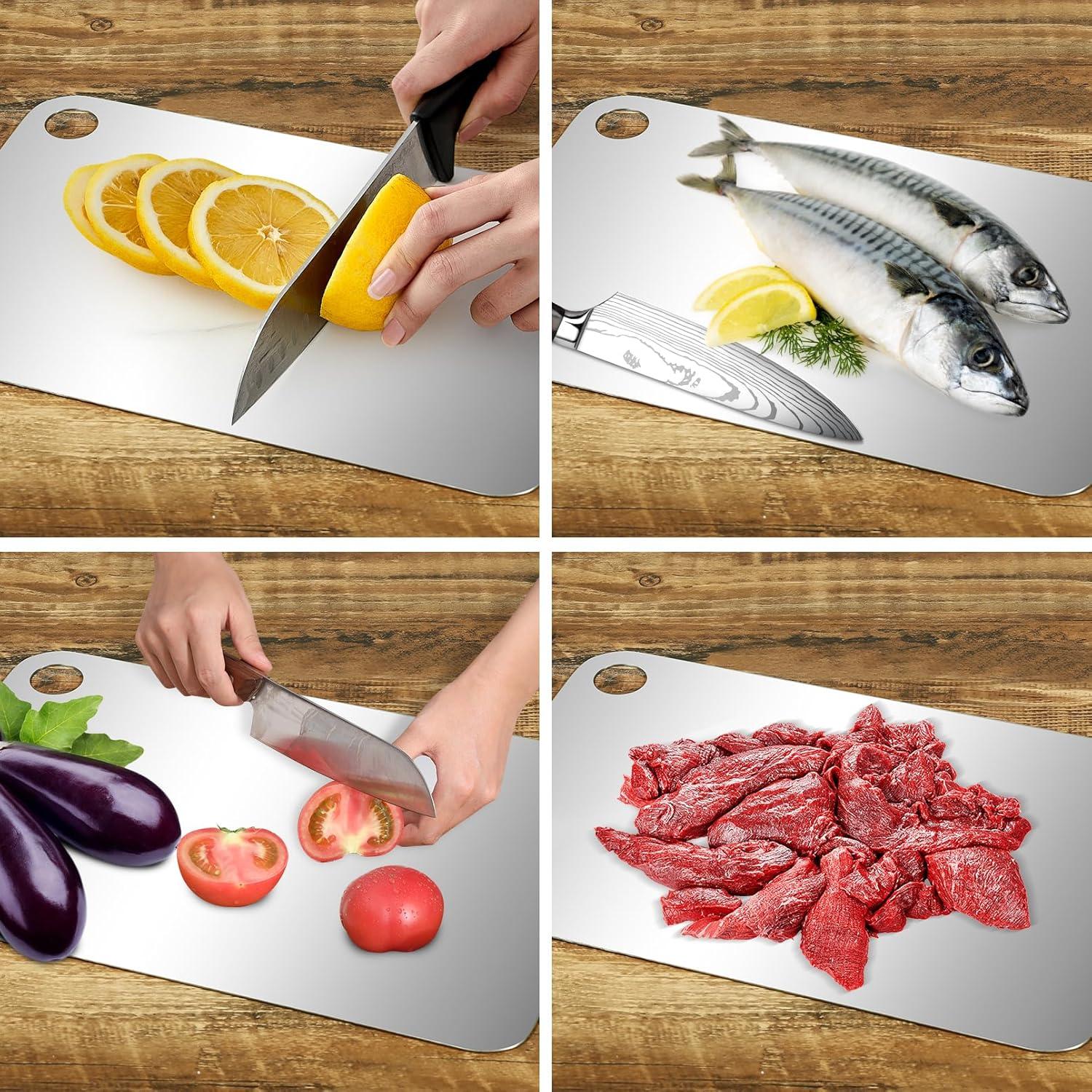 Tabla de Cortar de Titanio PADMASHANTI Mediana - Antimicrobiana