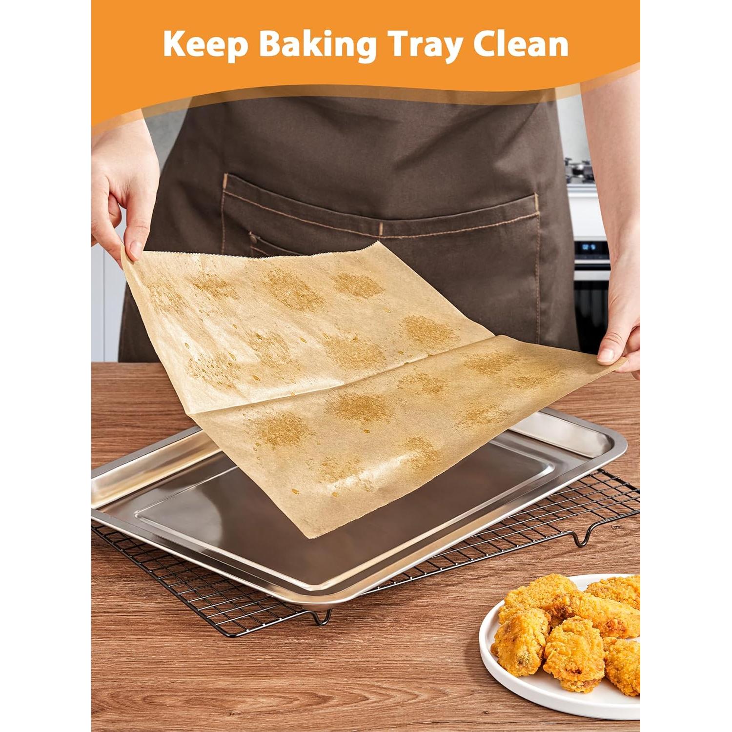 Papel Pergamino Pre-Cortado SMARTAKE 200 Hojas 27x38 cm