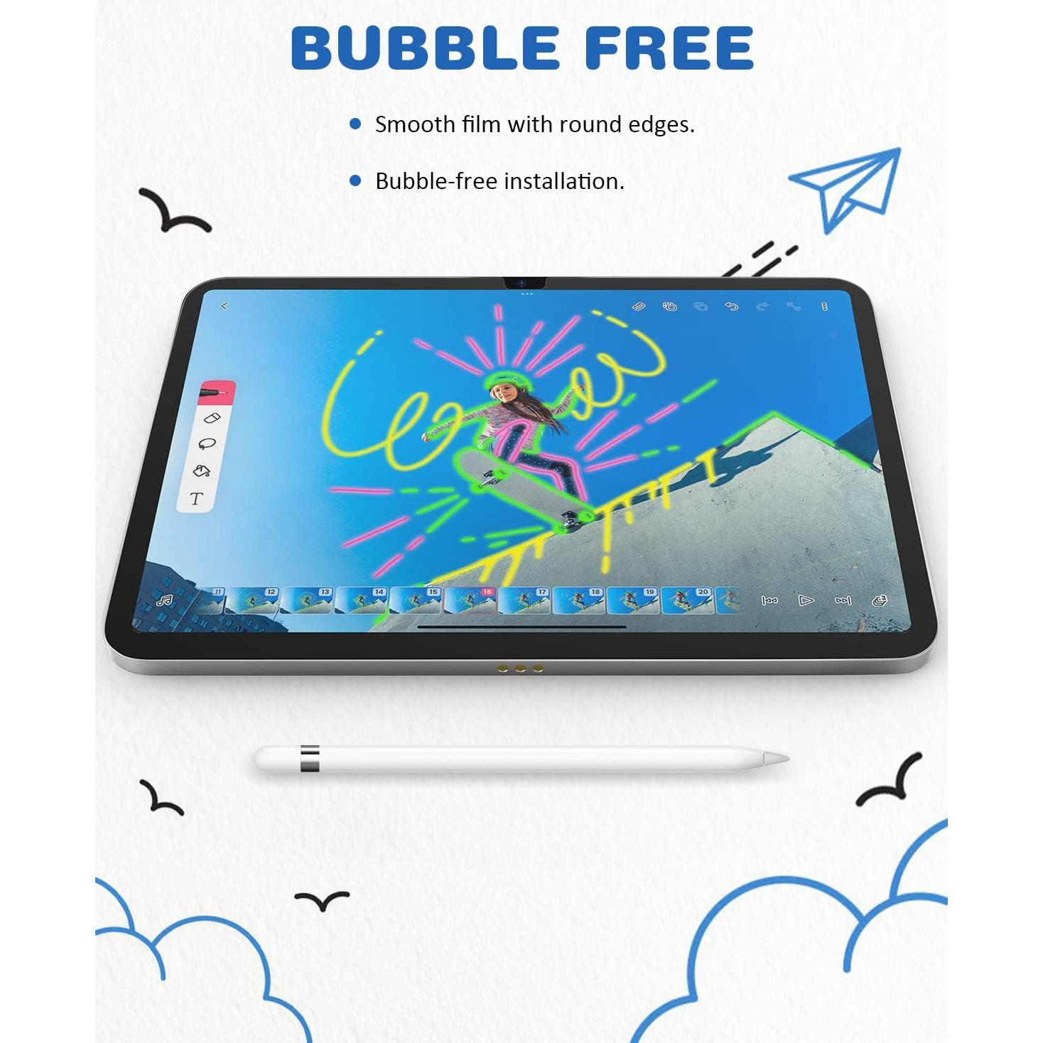 Protector de Pantalla Papel XIRON para iPad 10.9" 2 Pzas