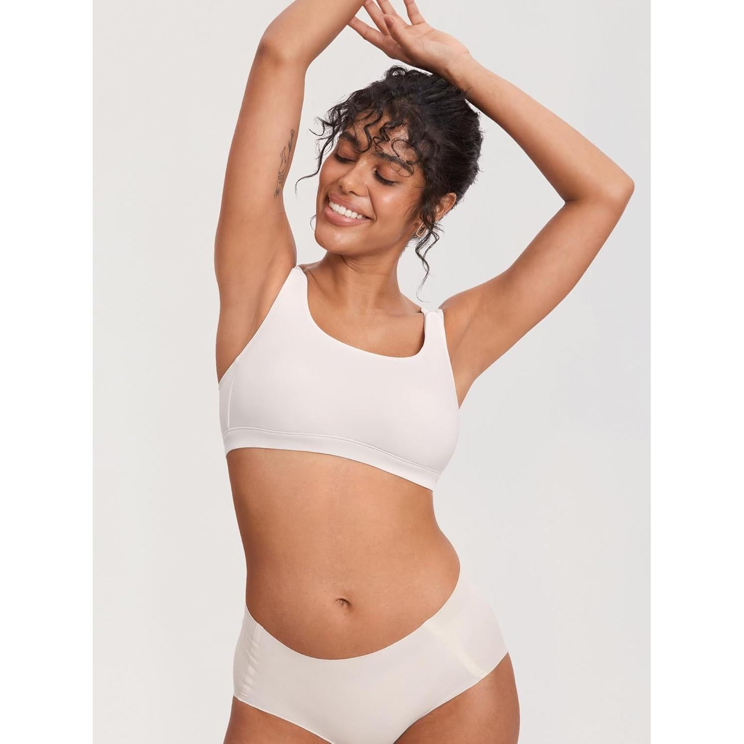 Sostenedor de Lactancia MOMANDA X-Pequeño Blanco Sin Manos