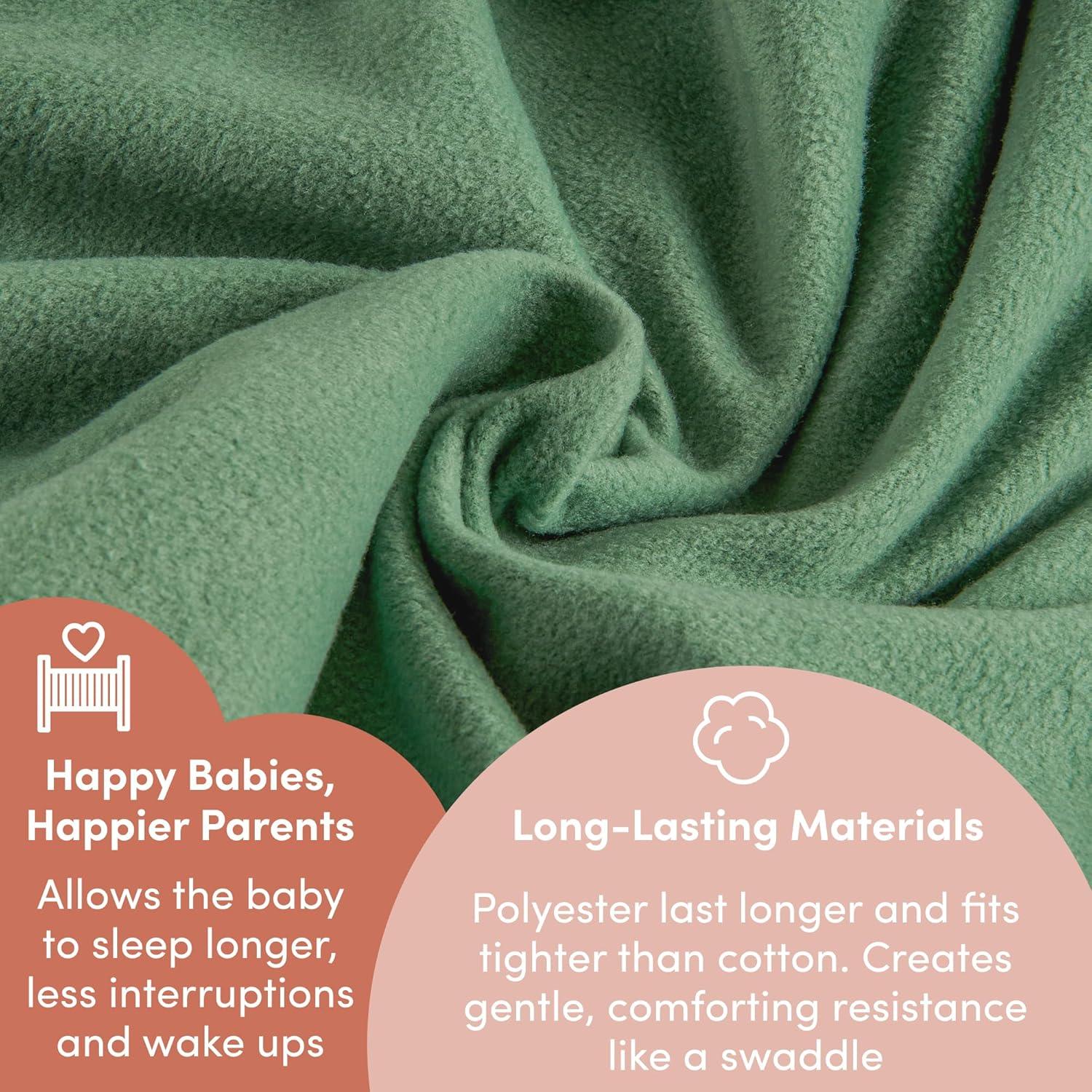 SleepingBaby Zipadee-Zip Manta de Fleece Albahaca X-Pequeño