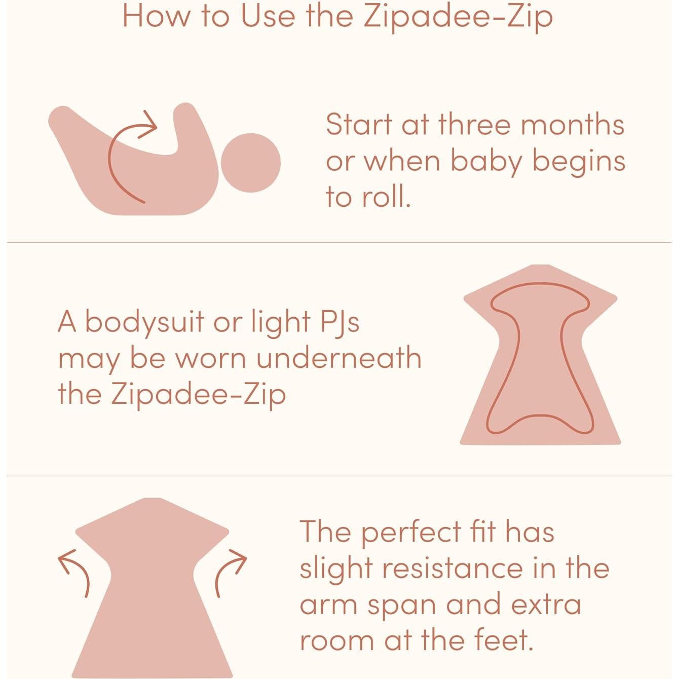 SleepingBaby Zipadee-Zip Manta de Fleece Albahaca X-Pequeño