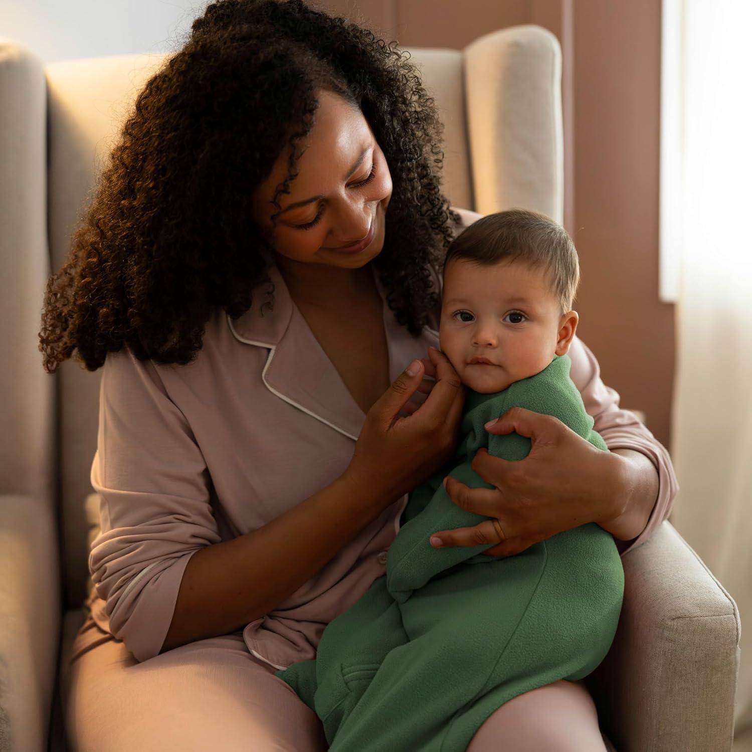 SleepingBaby Zipadee-Zip Manta de Fleece Albahaca X-Pequeño