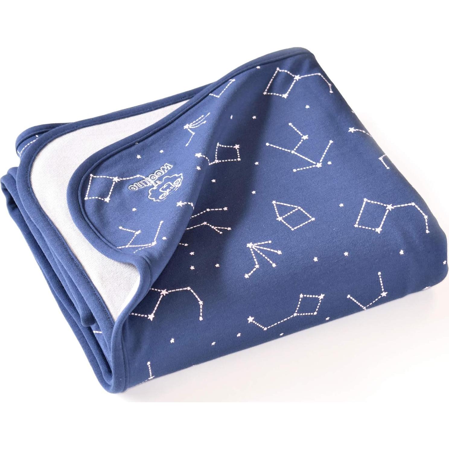 Manta para Niños Woolino - Lana Merino y Algodón Orgánico 133x100cm