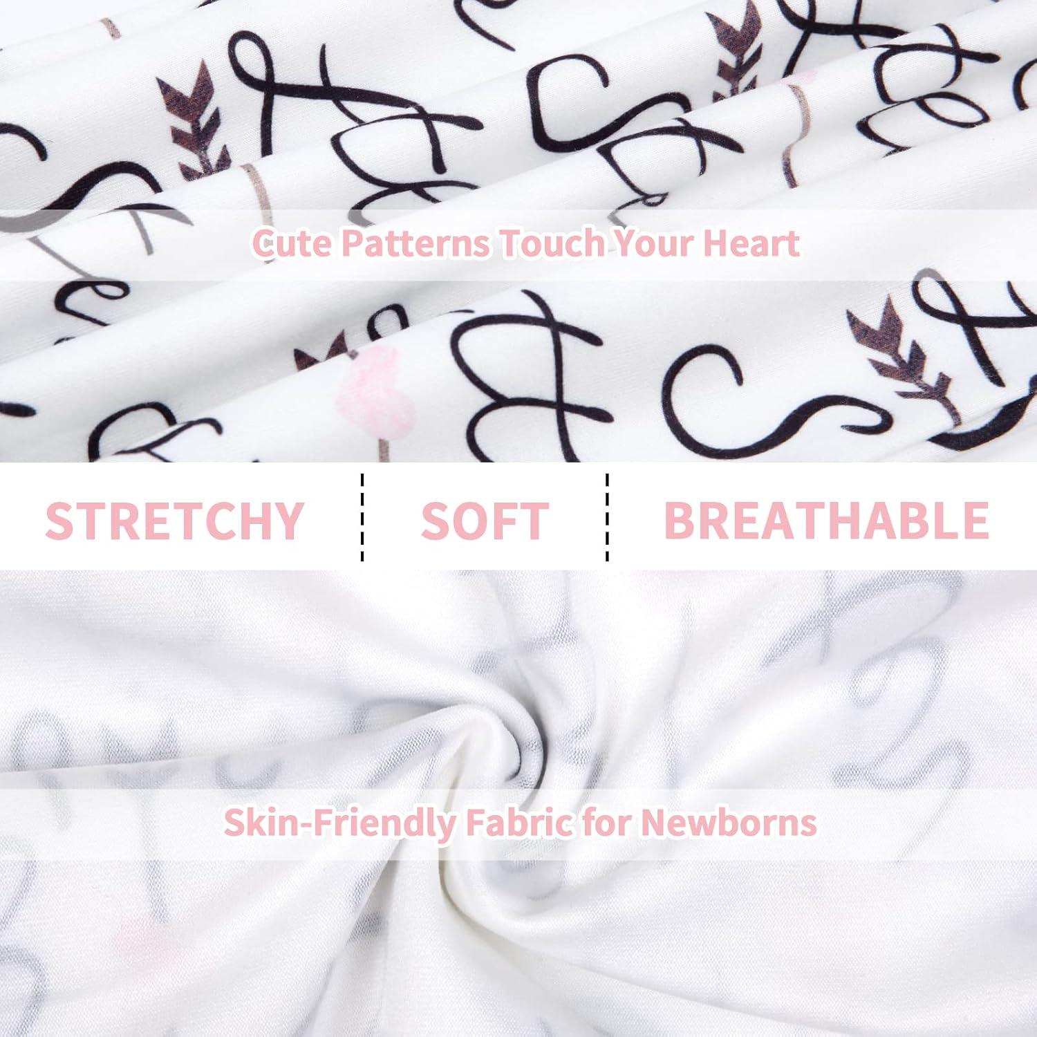 Vestido Anudado para Bebé Mikccer 0-6 Meses Suave y Transpirable