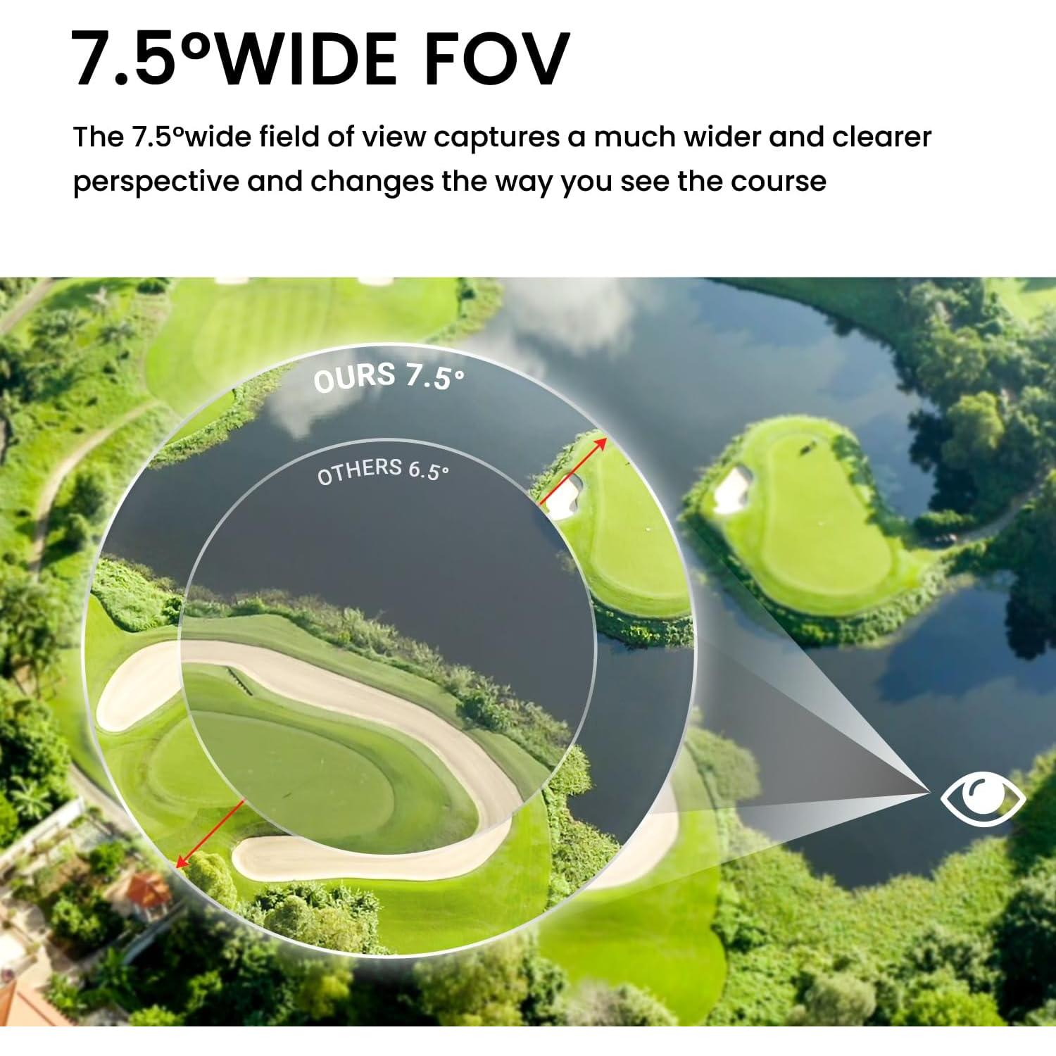 Mileseey PFS2 Medidor de Distancia Golf 1006.8m Precisión 0.15m