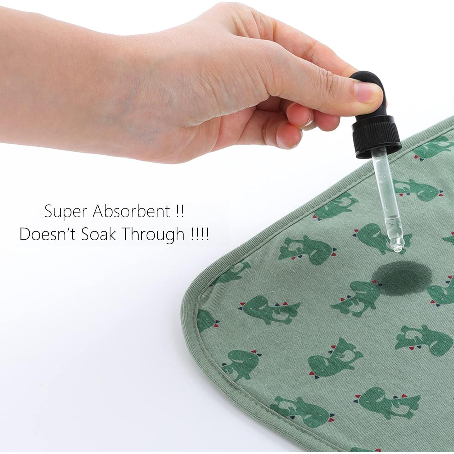 Paños de Eructo Hakochia 100% Algodón Orgánico 8 Piezas