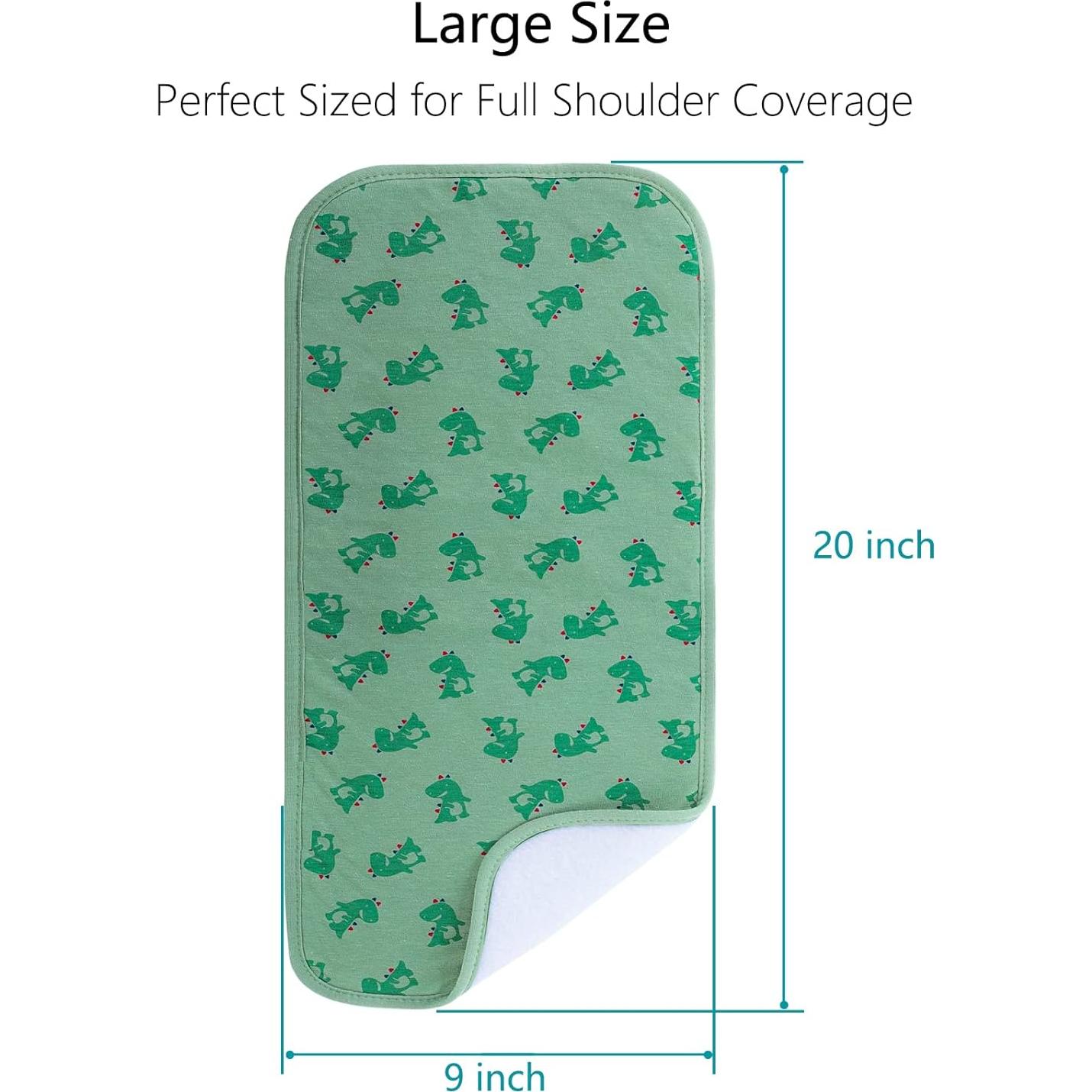 Paños de Eructo Hakochia 100% Algodón Orgánico 8 Piezas