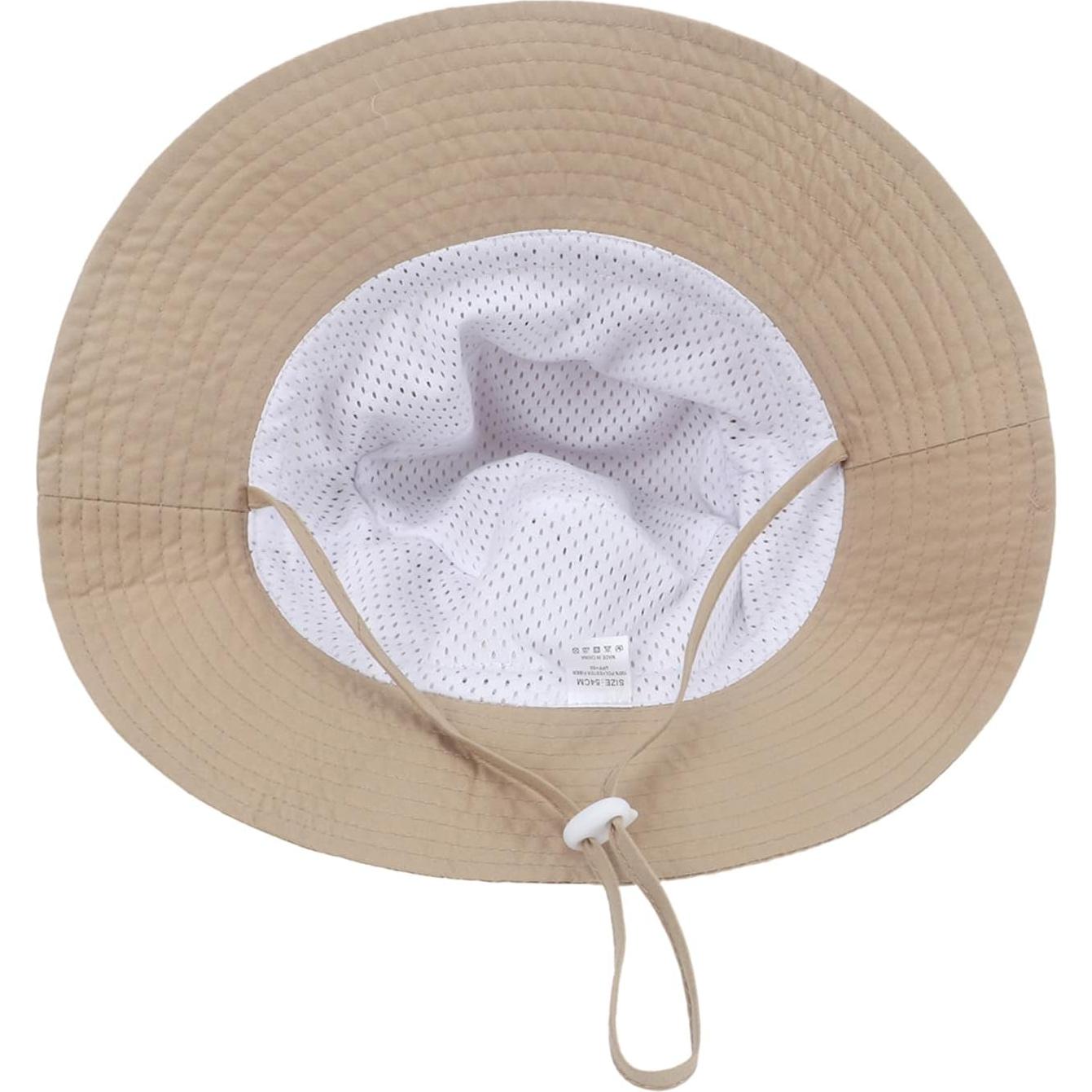 Sombrero de sol UPF 50+ para bebés YSHAT2024 verde militar