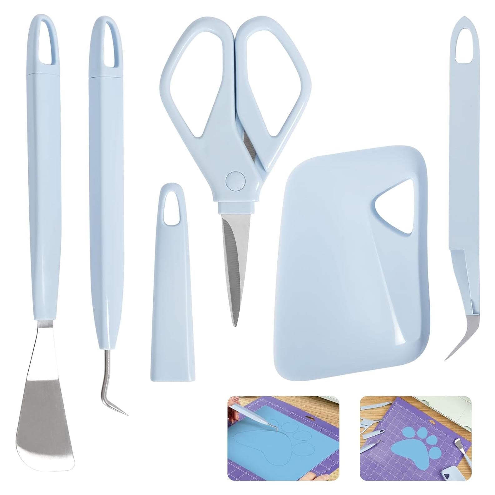 Juego de Herramientas de Desmalezado TORC 5 Piezas Azul Claro