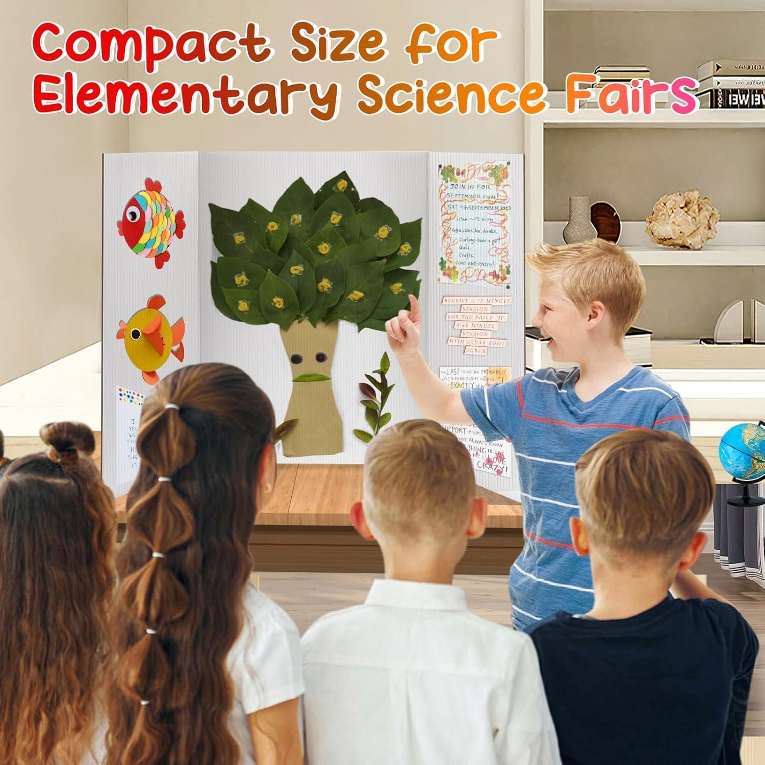 8 Tableros de Cartón Trifolio Cosweet 40.64x58.42 cm Blanco