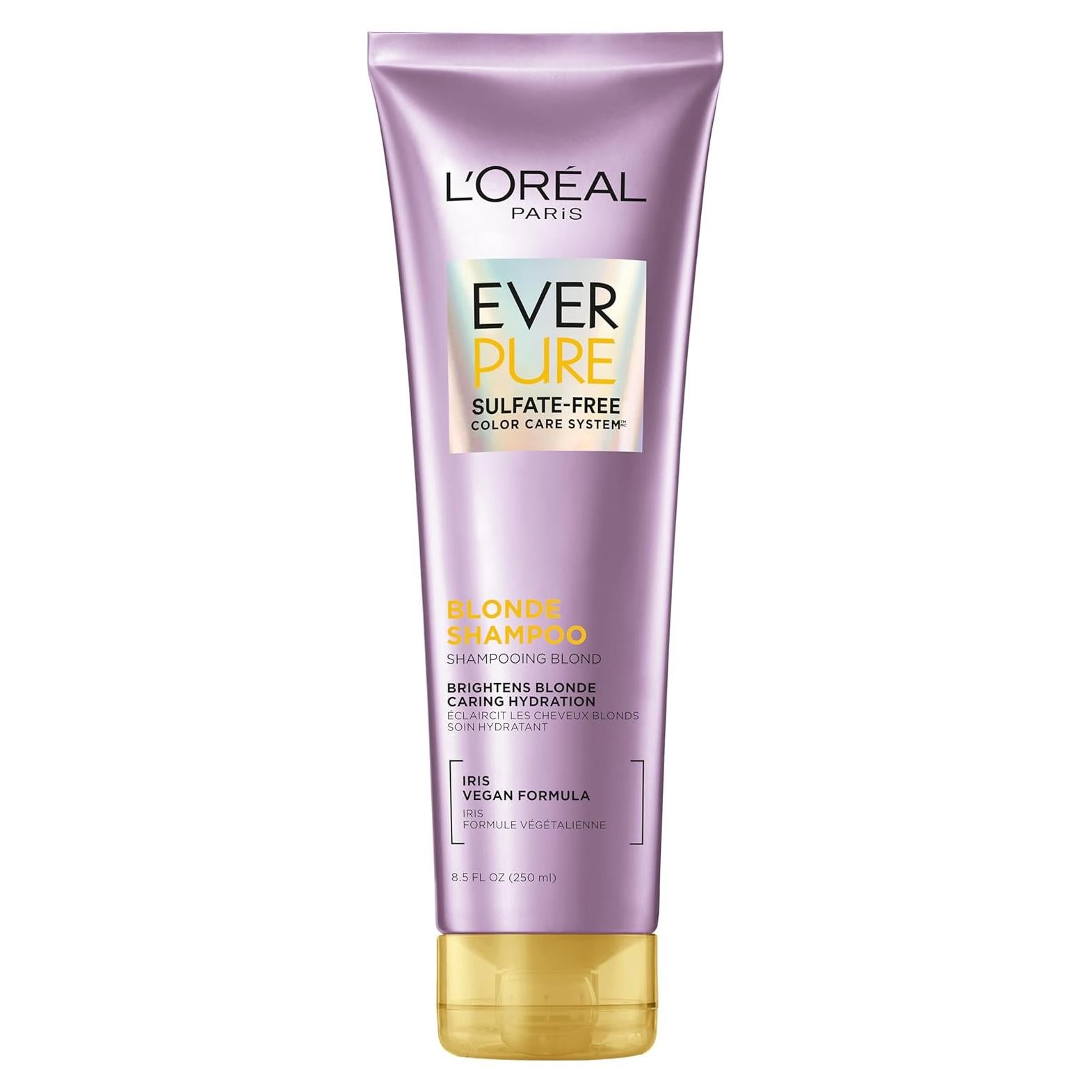 Champú Sin Sulfatos L'Oreal Paris EverPure 250 ml para Cabello Rubio