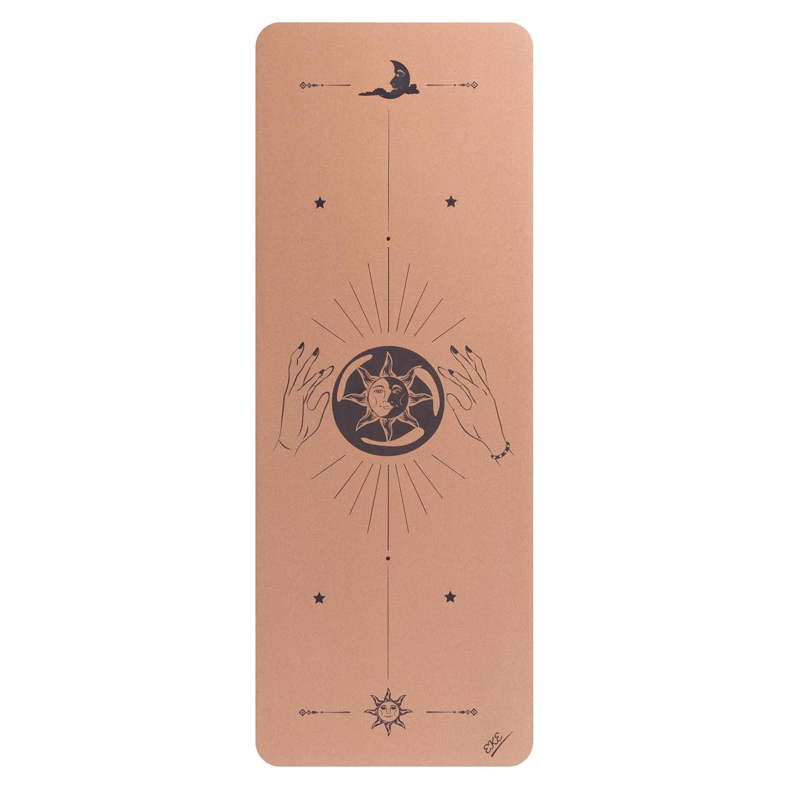 Alfombrilla de Yoga EKE de Corcho 182.88x60.96cm Antideslizante