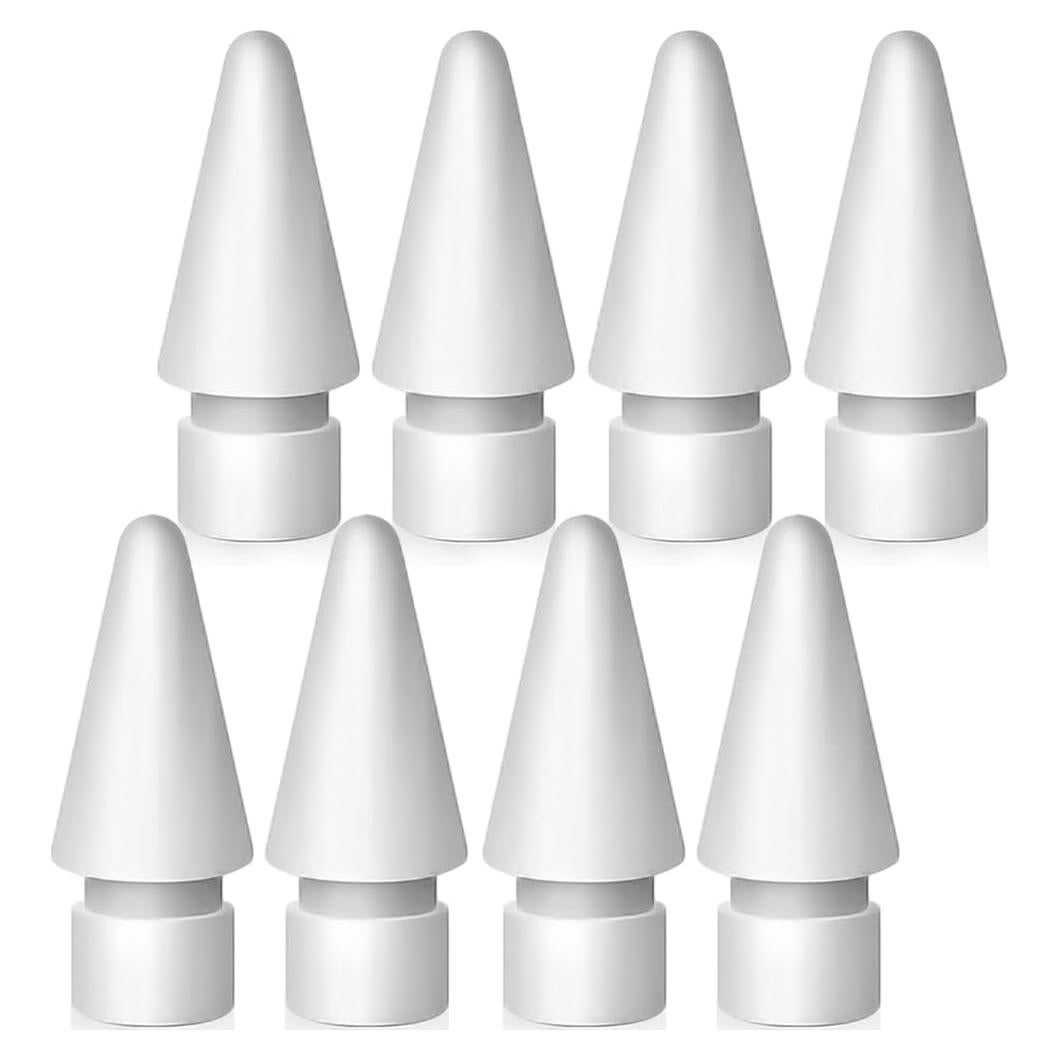 Puntas de Reemplazo SIXFU para Apple Pencil 1ra y 2da Gen - 8 Pack