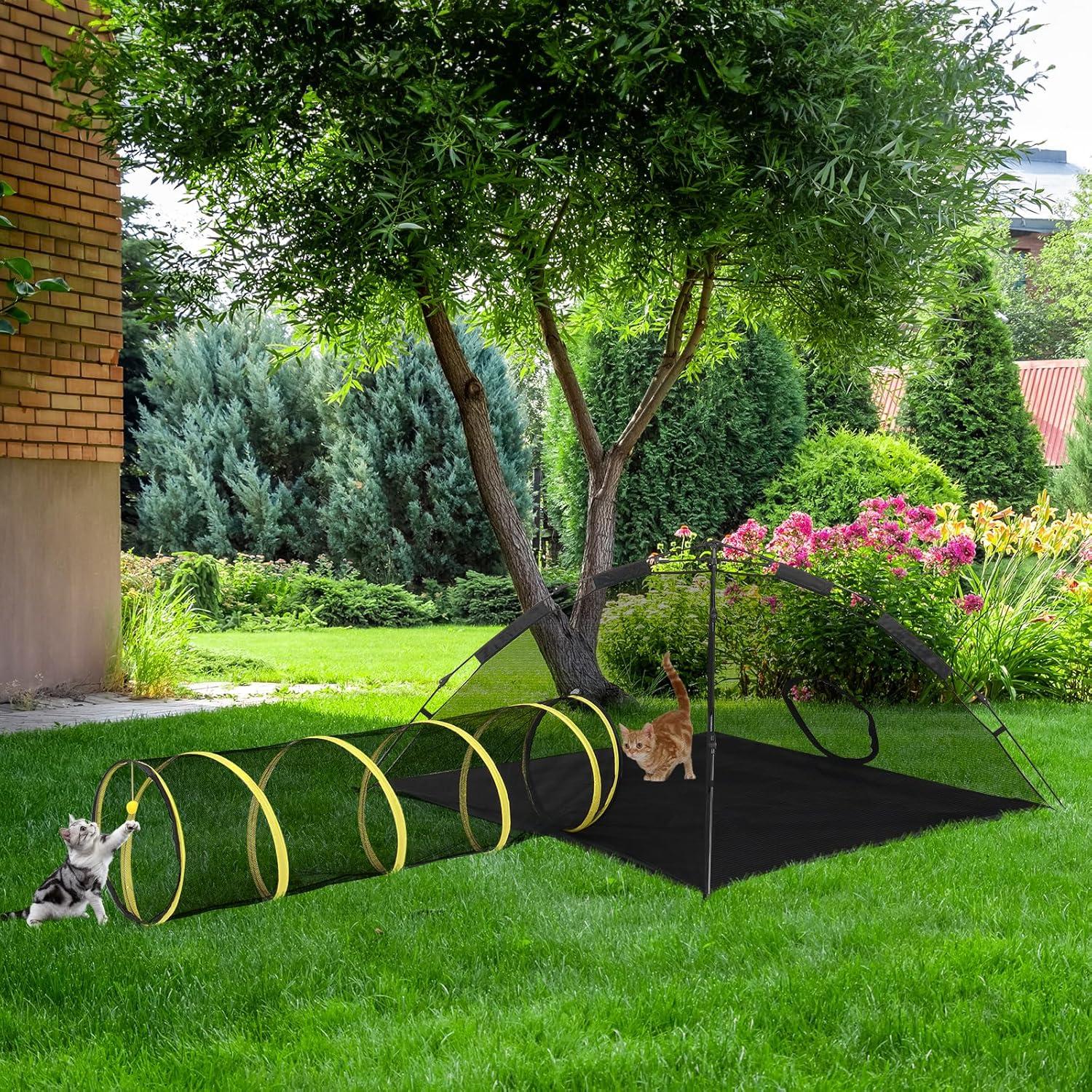 Túnel para Gatos VINGLI, Catio Grande 152x152x108 cm