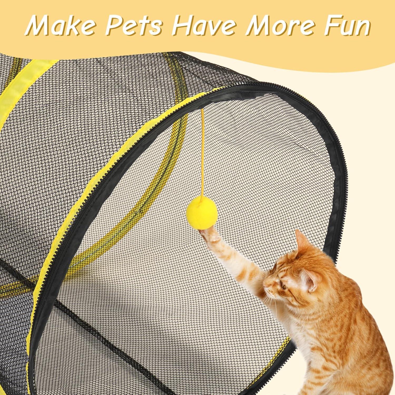 Túnel para Gatos VINGLI, Catio Grande 152x152x108 cm