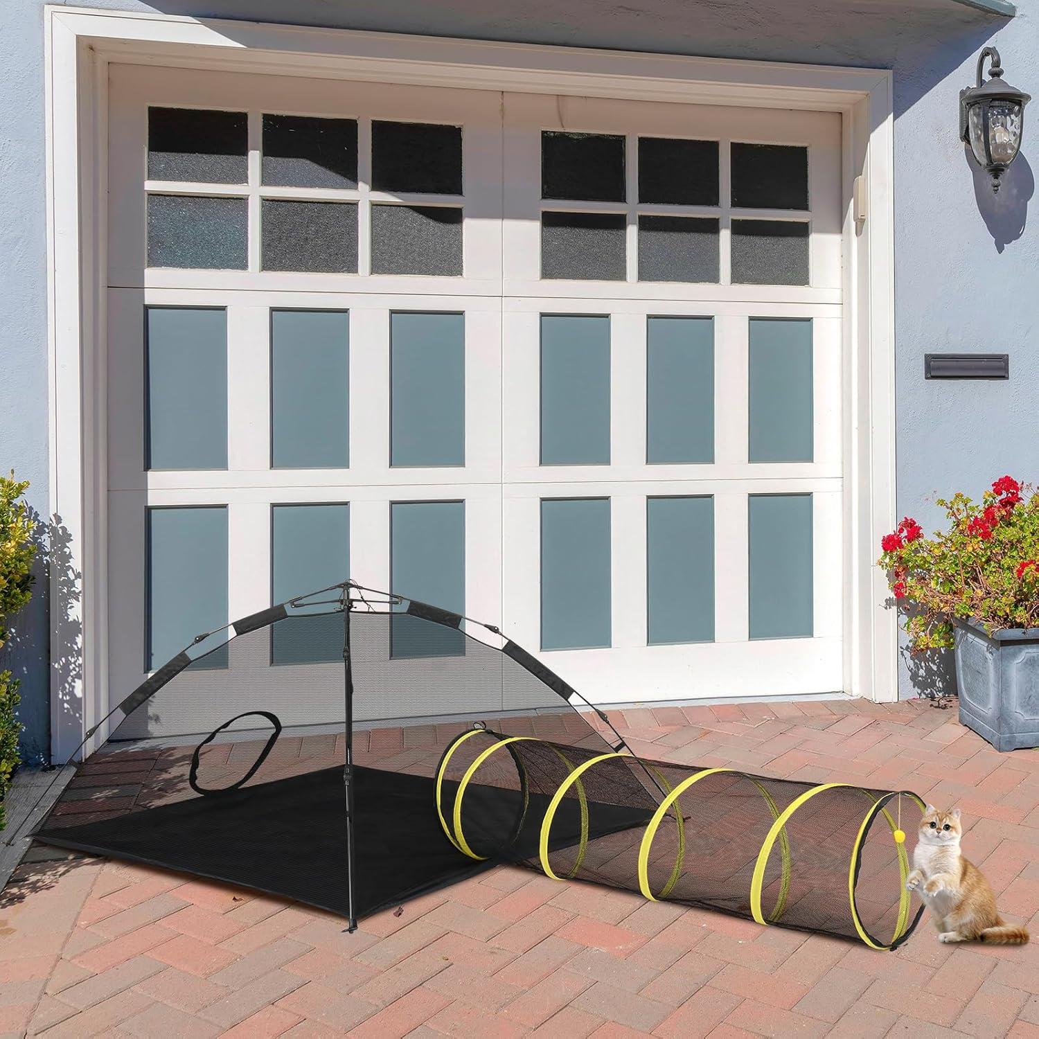 Túnel para Gatos VINGLI, Catio Grande 152x152x108 cm