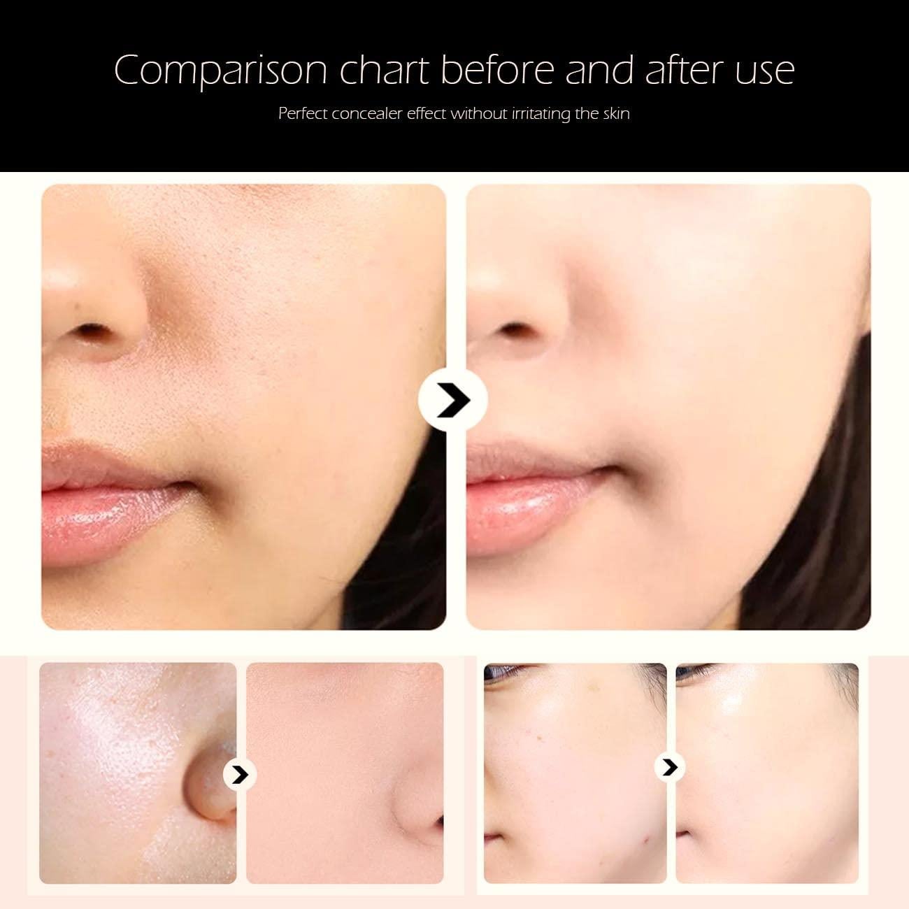 Paquete de 2 Crema CC KWOLYKIM Color Marfil 40g Hidratante