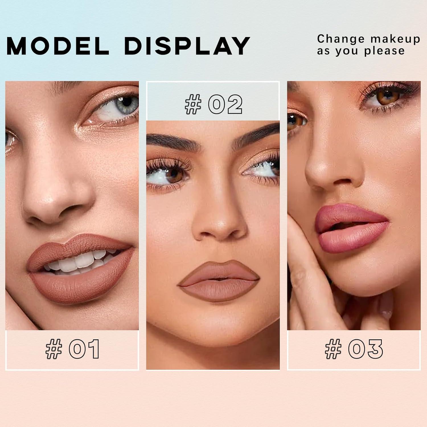 Set de Tinte de Labios Peel Off HOSAILY 3 Colores Mate