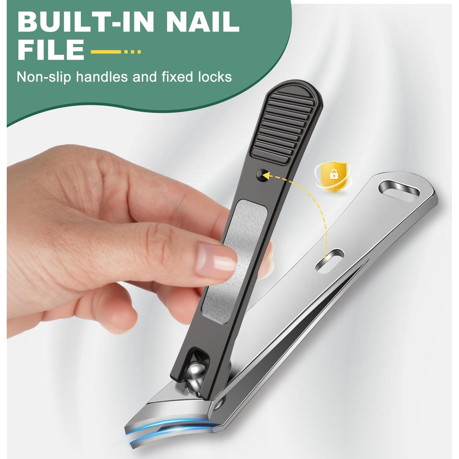 Cortador de Uñas Encarnadas CLPPNA 45° con Lima - Acero Inoxidable