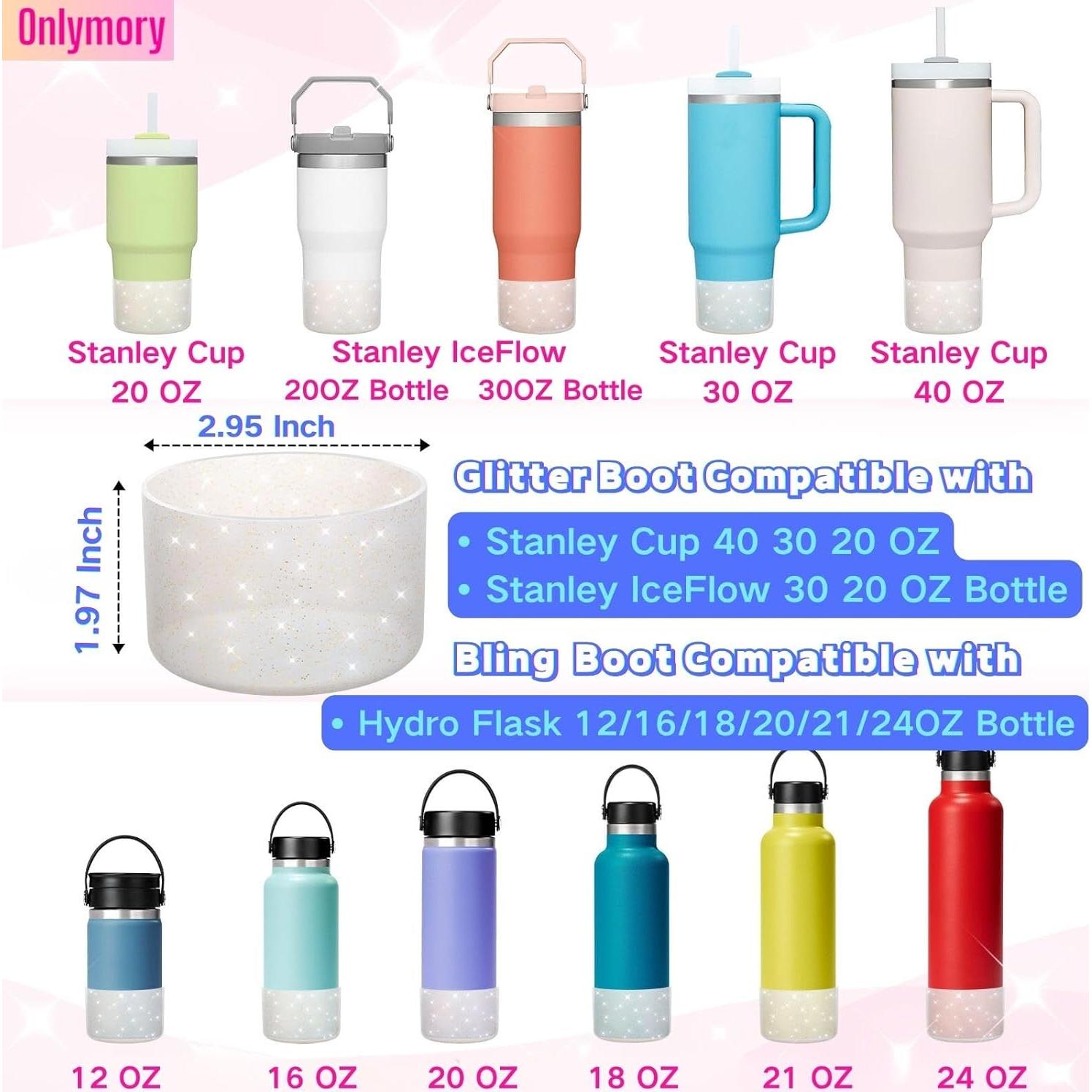 Bota de Silicona Onlymory para Taza Stanley 20 30 40 oz