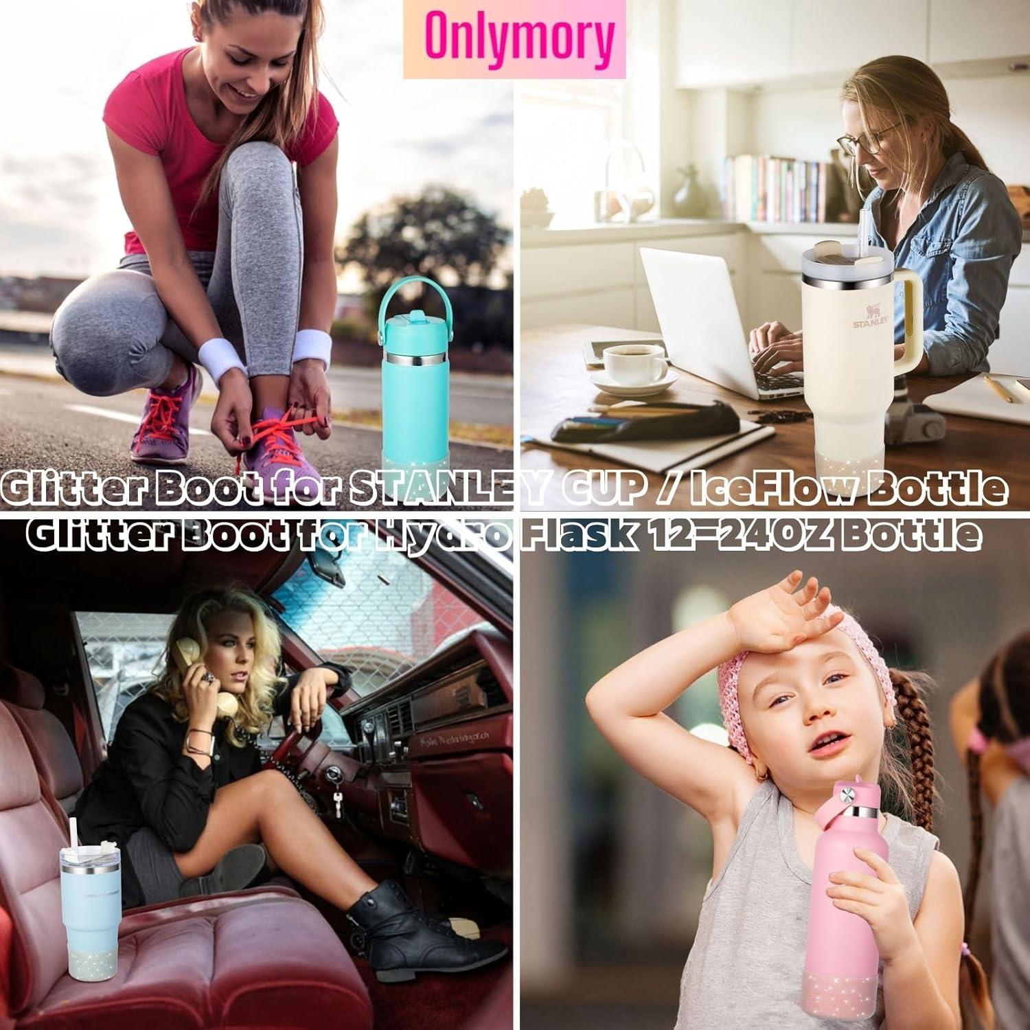 Bota de Silicona Onlymory para Taza Stanley 20 30 40 oz