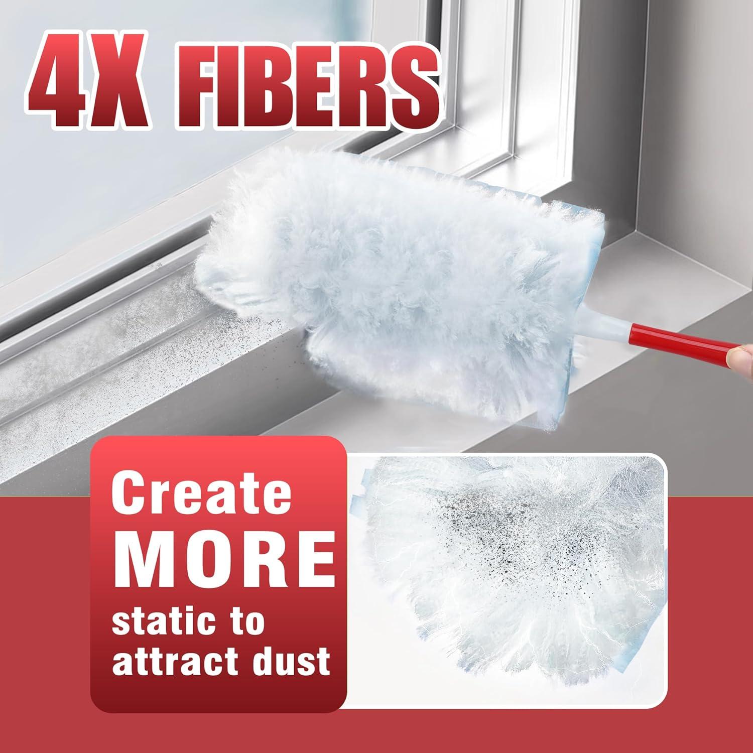 Duster JEHONN 30 Rellenos Microfibra 360° Multi-Superficie