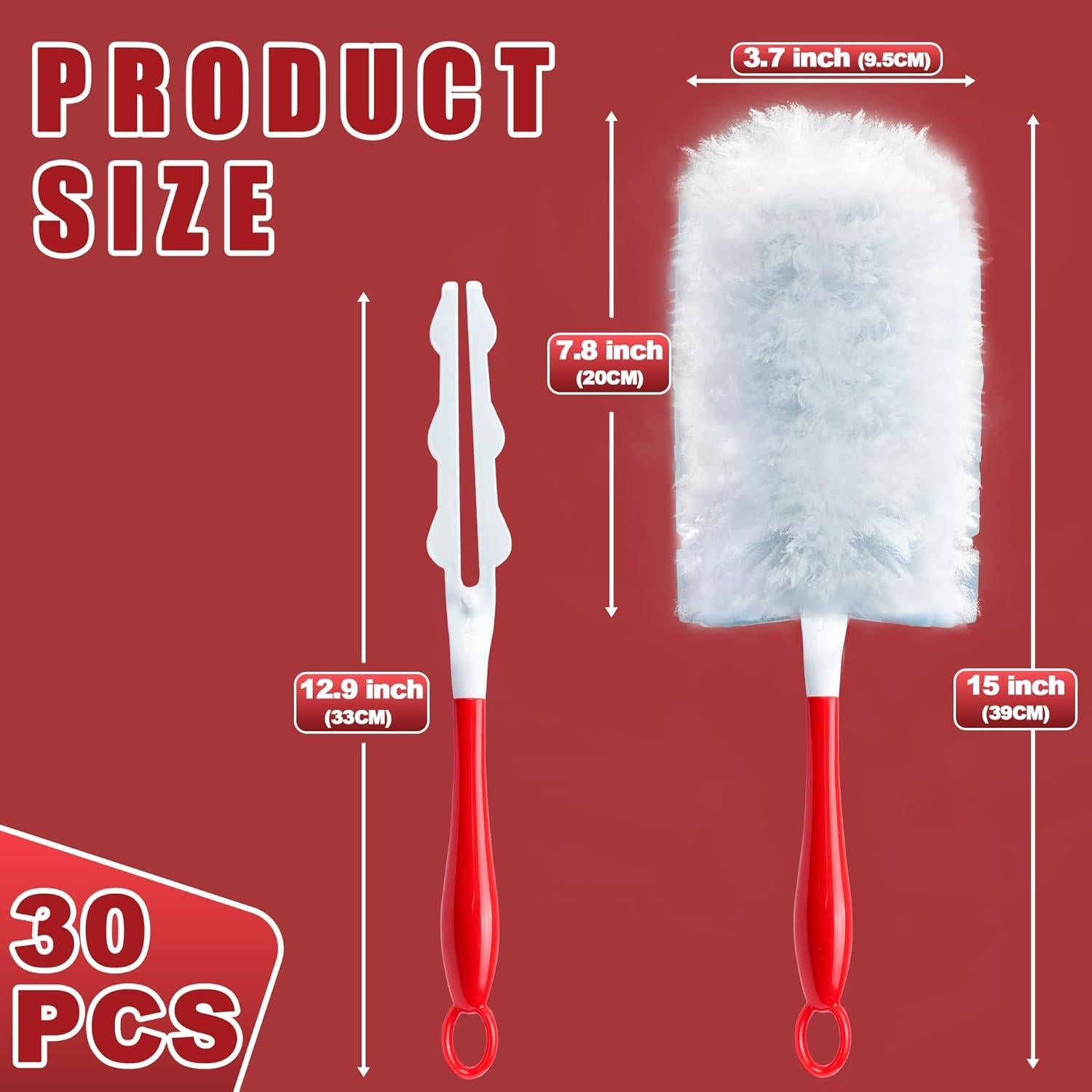 Duster JEHONN 30 Rellenos Microfibra 360° Multi-Superficie