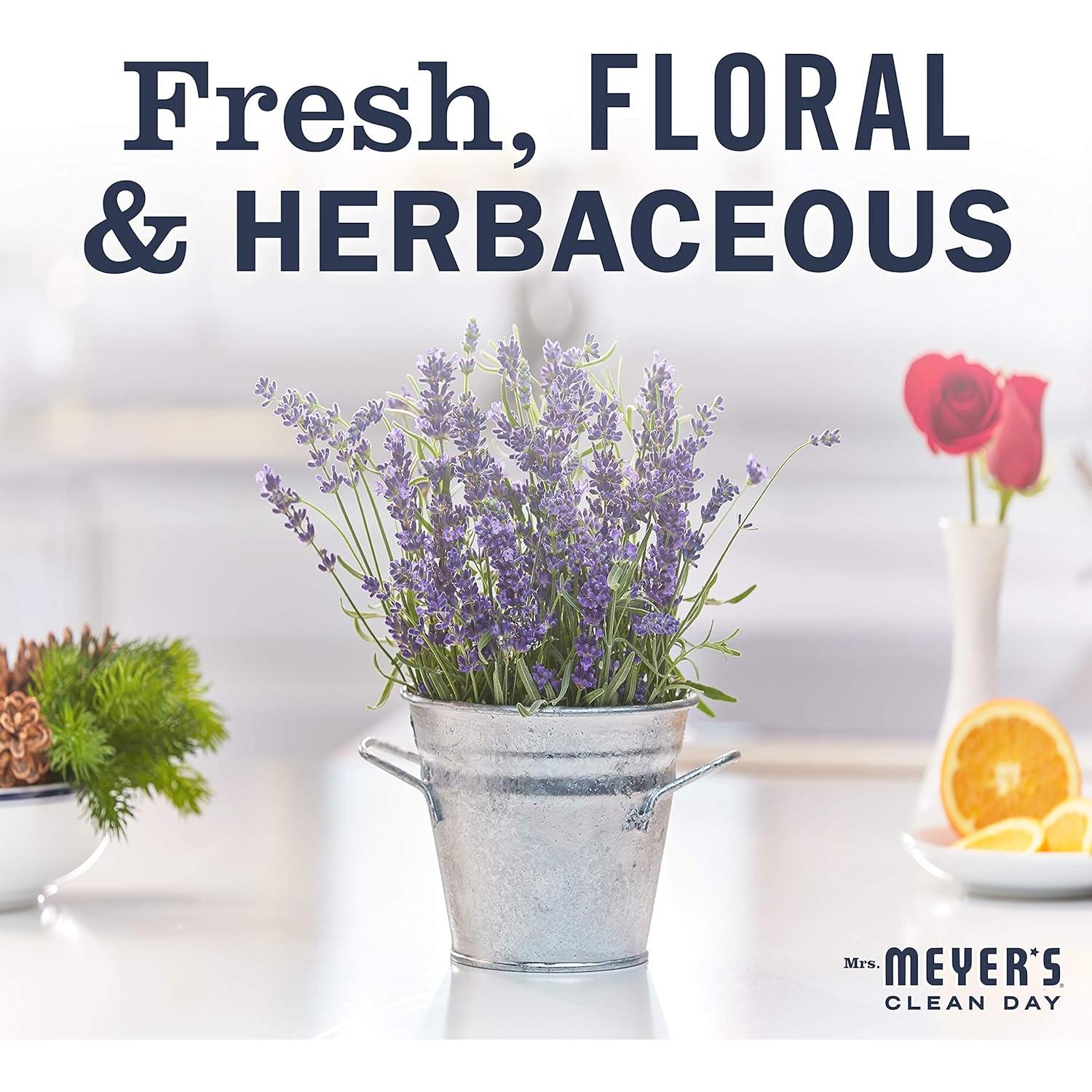 Sopa de Manos Líquida Mrs. Meyer's Lavanda 975ml + 370ml