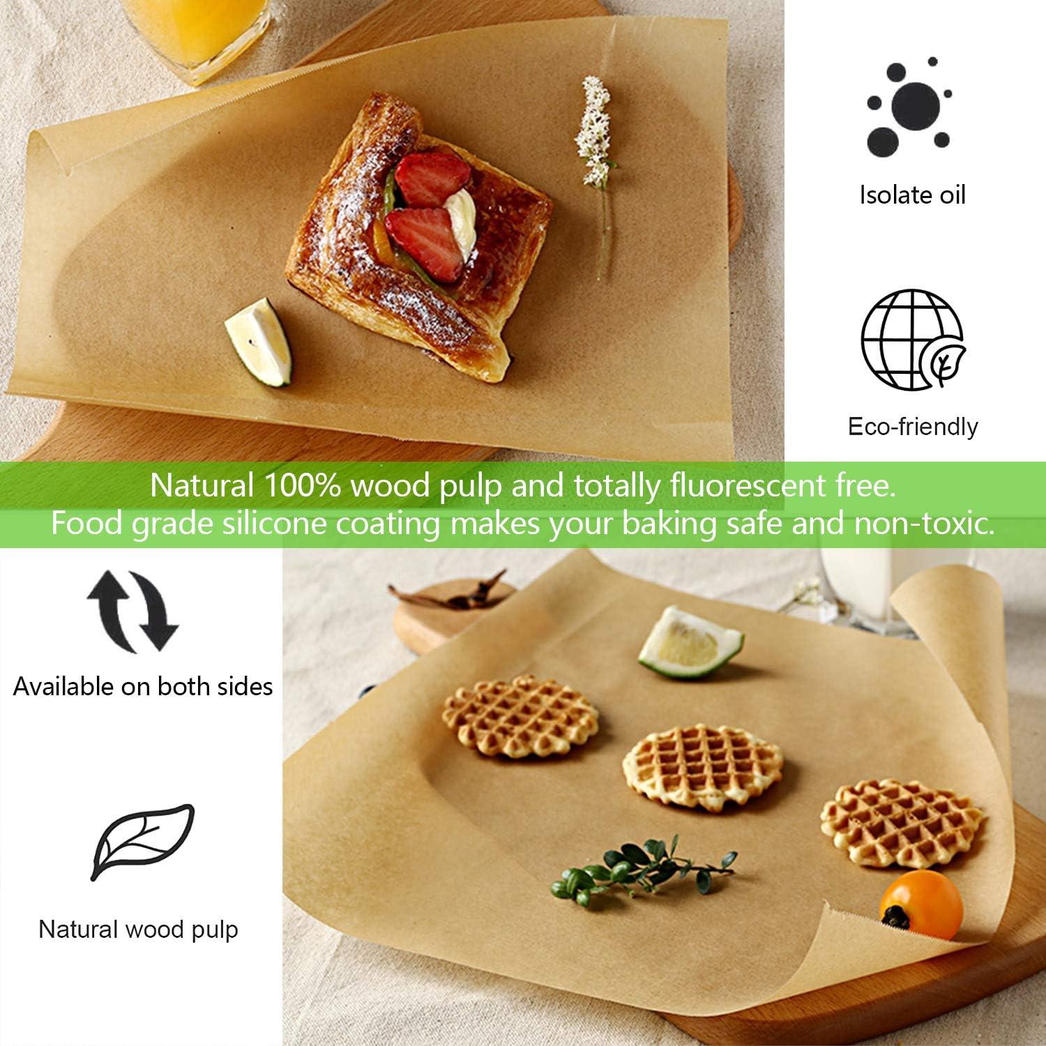 Papel Pergamino No Blanqueado QYH 100 Hojas 20x30 cm