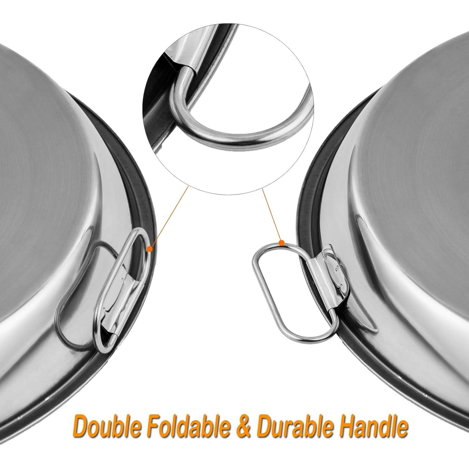 Bandeja de Goteo Acero Inoxidable 11" MixRBBQ para Parrillas