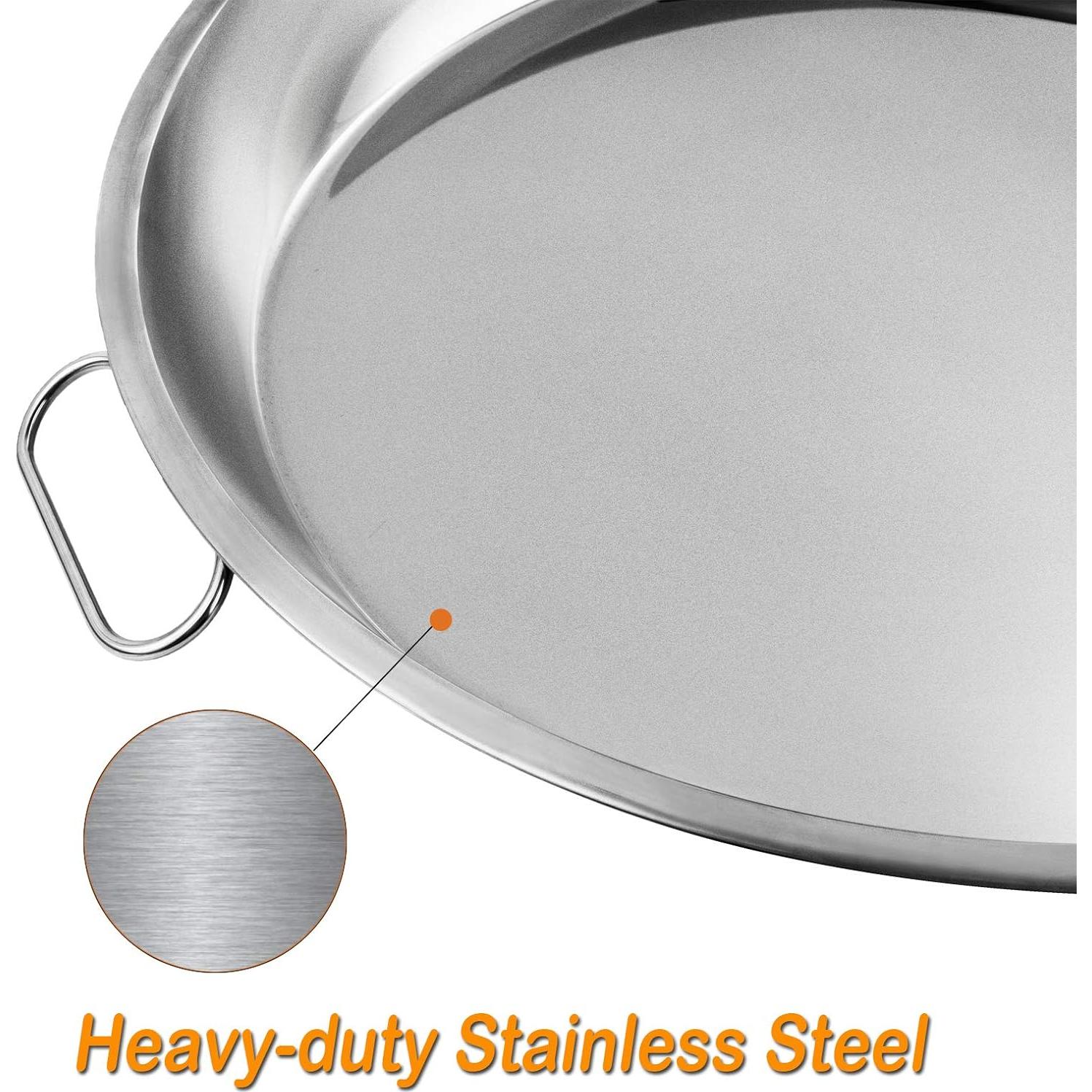 Bandeja de Goteo Acero Inoxidable 11" MixRBBQ para Parrillas