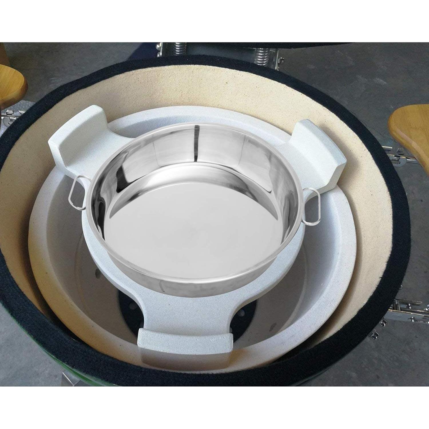 Bandeja de Goteo Acero Inoxidable 11" MixRBBQ para Parrillas