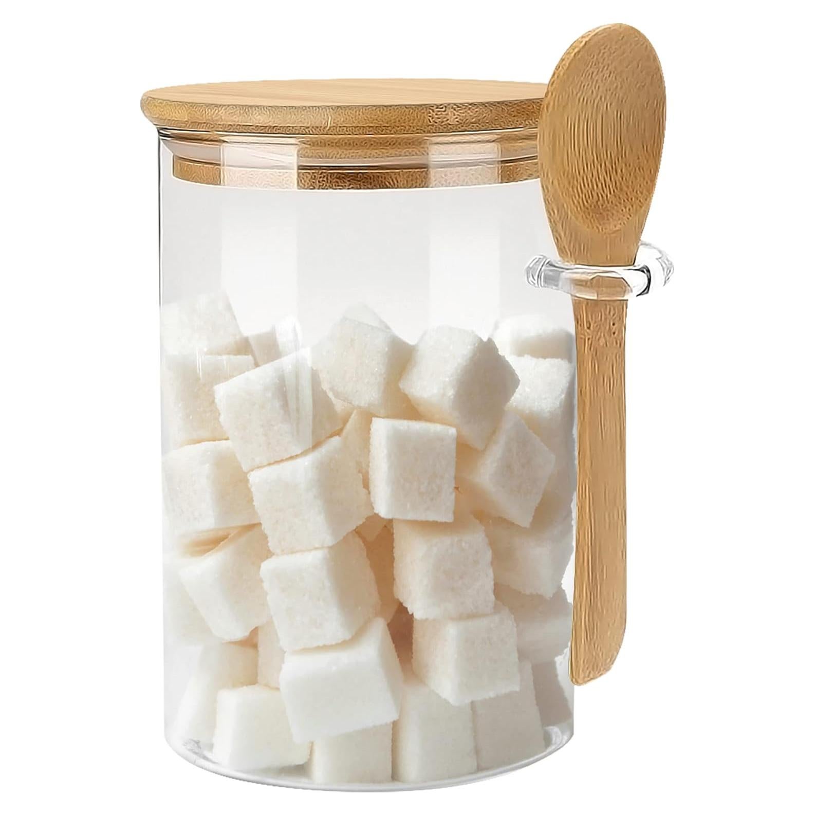 Contenedor de Azúcar de Vidrio OneDream 443ml con Cuchara