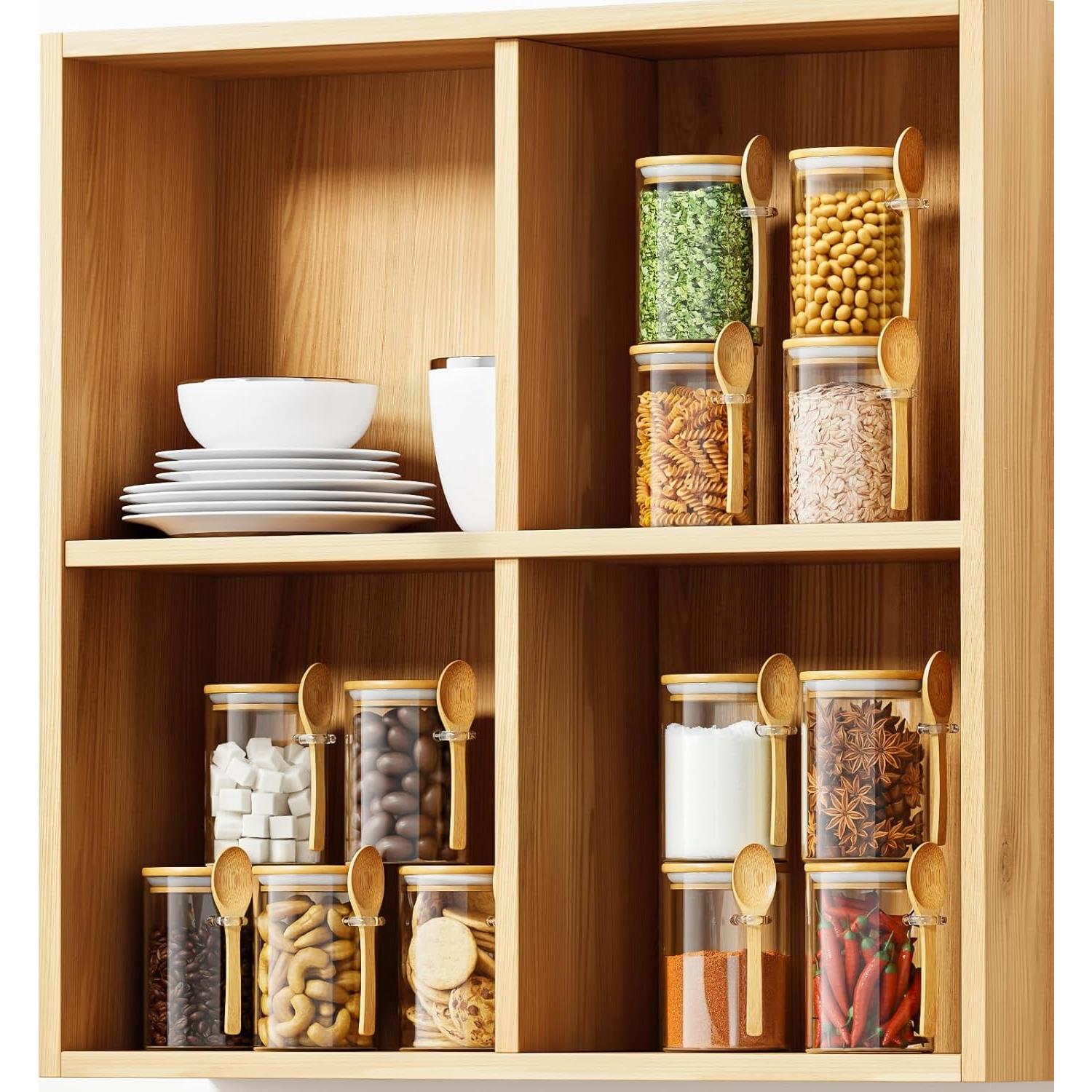 Contenedor de Azúcar de Vidrio OneDream 443ml con Cuchara