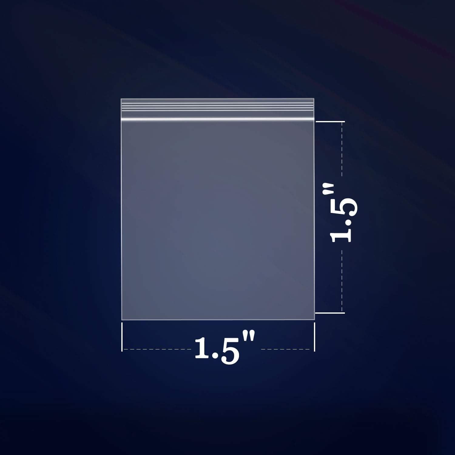 Bolsas Reclosables iMailer 1.5" x 1.5" 500 Unidades